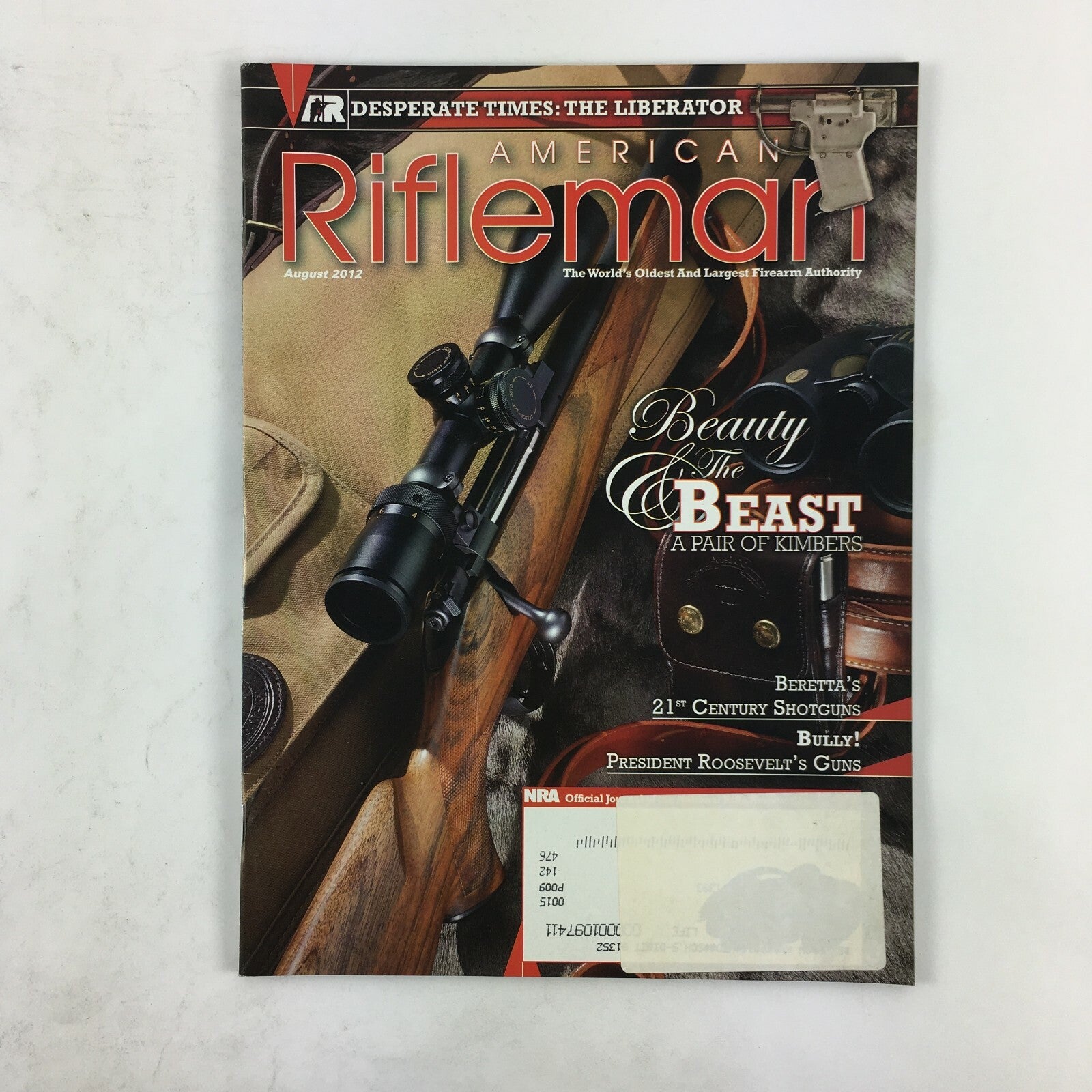 August 2012 American Rifleman Magazine Beauty and the Beast A Pair of Kimber