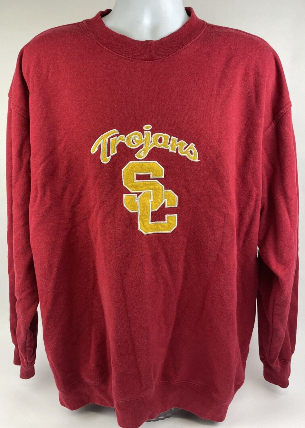 Vintage USC SC Trojans Crew Neck Size XL Authentic Brand - Very Good Condition