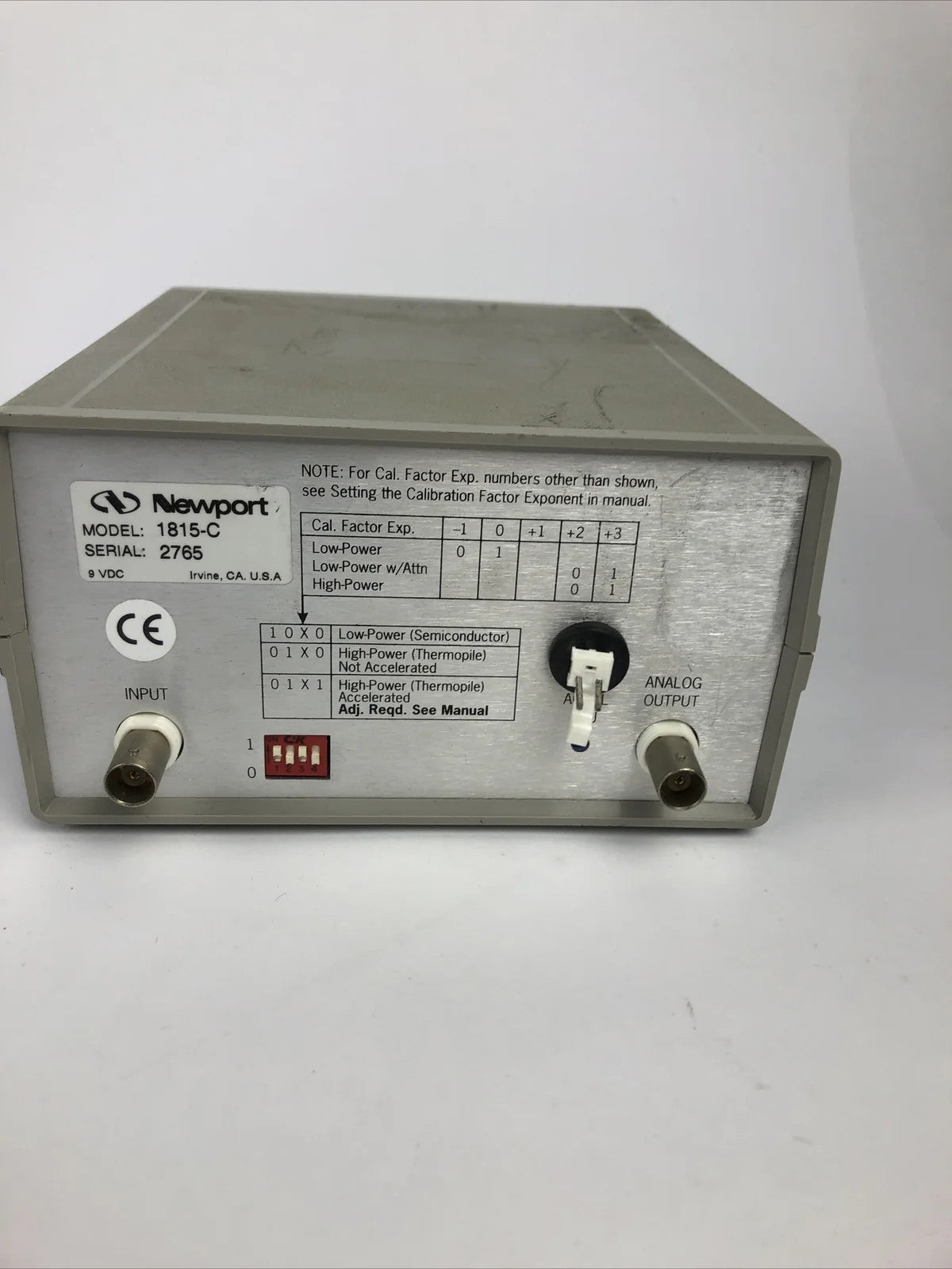 Newport 1815-C Optical Power Meter - Fast Free Shipping Via FedEx Ground