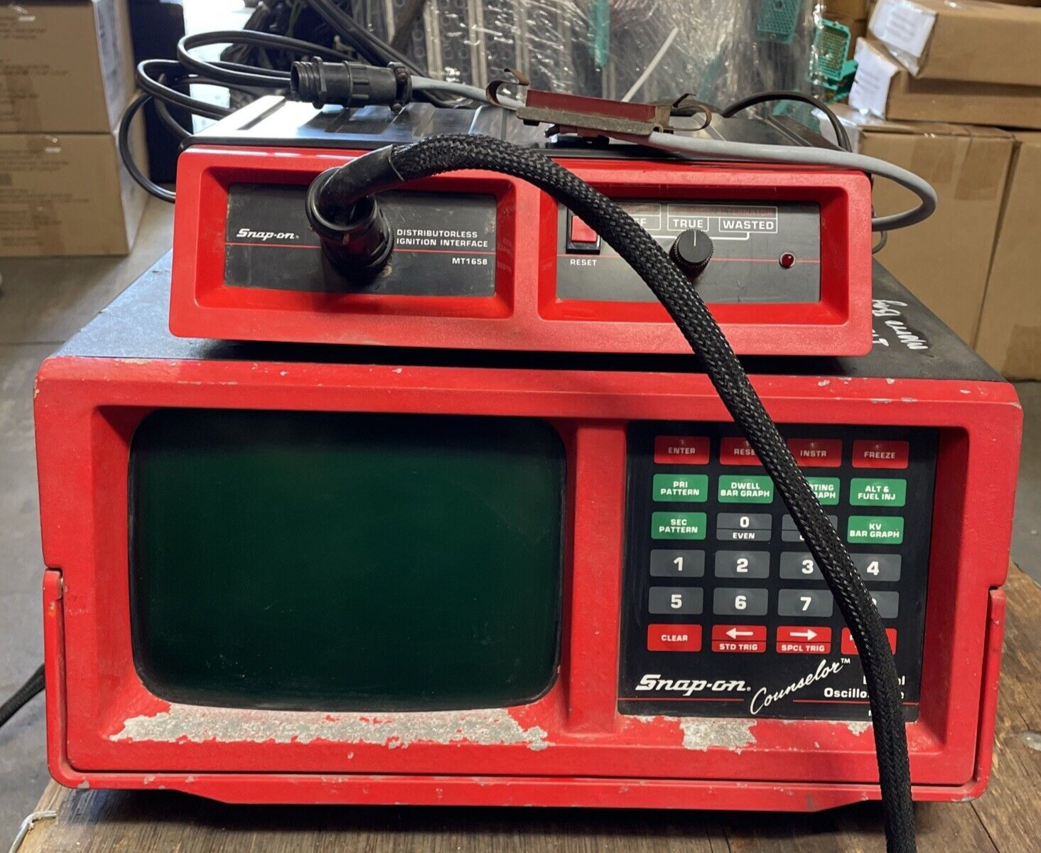 Snap-On Snap-on Tools Counselor Digital Oscilloscope Model MT1665 and MT1658 +++