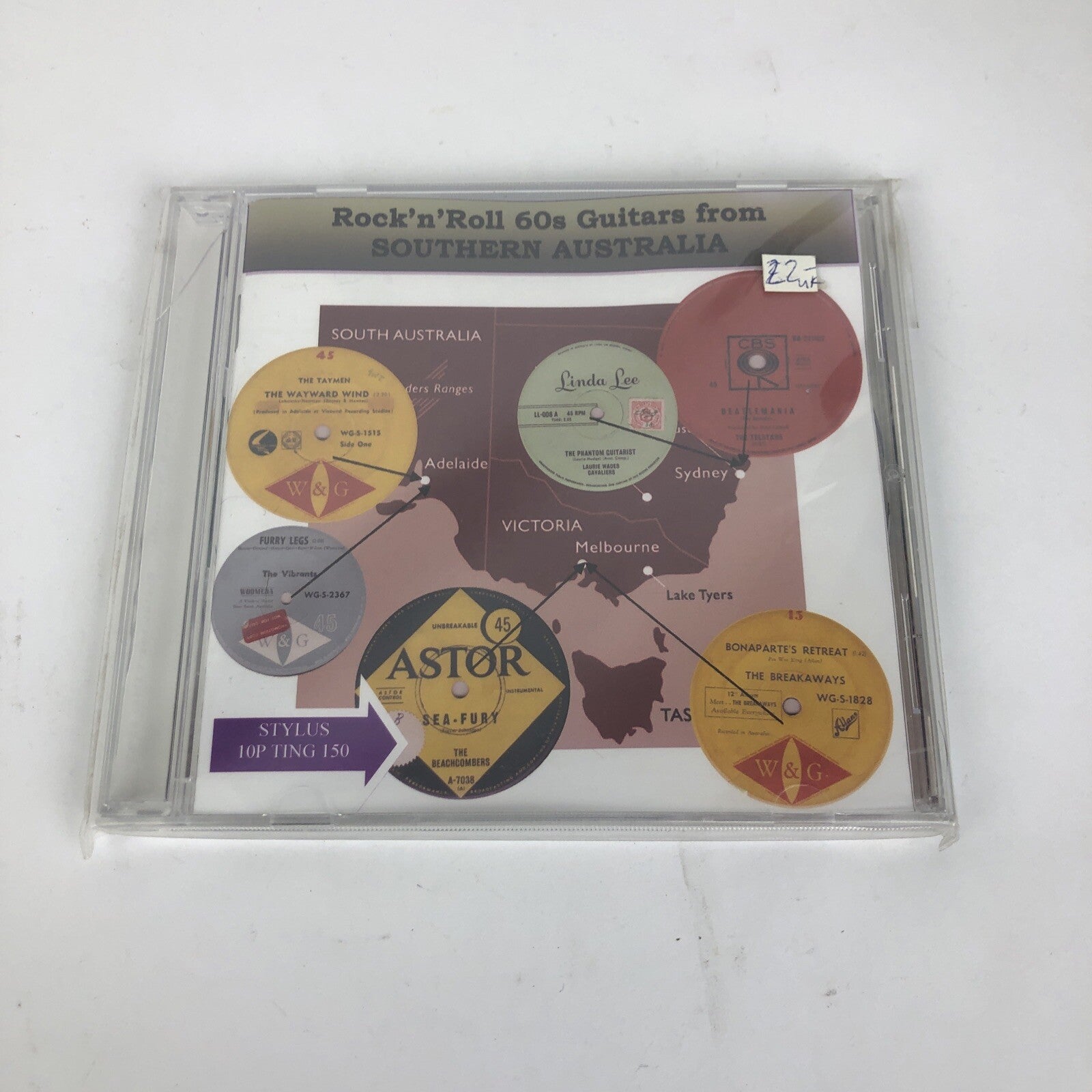 Rock 'n' Roll 60's Guitars from Southern Australia cd Assorted 34 Tracks  #32