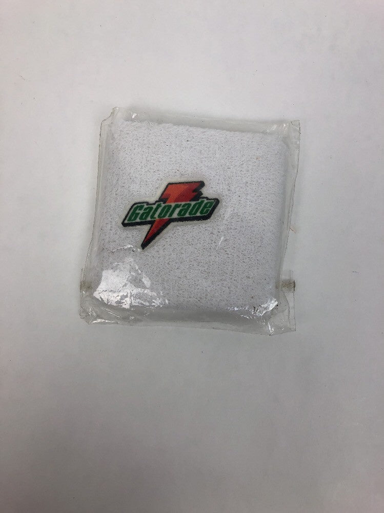 NEW IN PACKAGE! 1 Gatorade Sweatband / Wristband - PLAY LIKE THE PROS FS