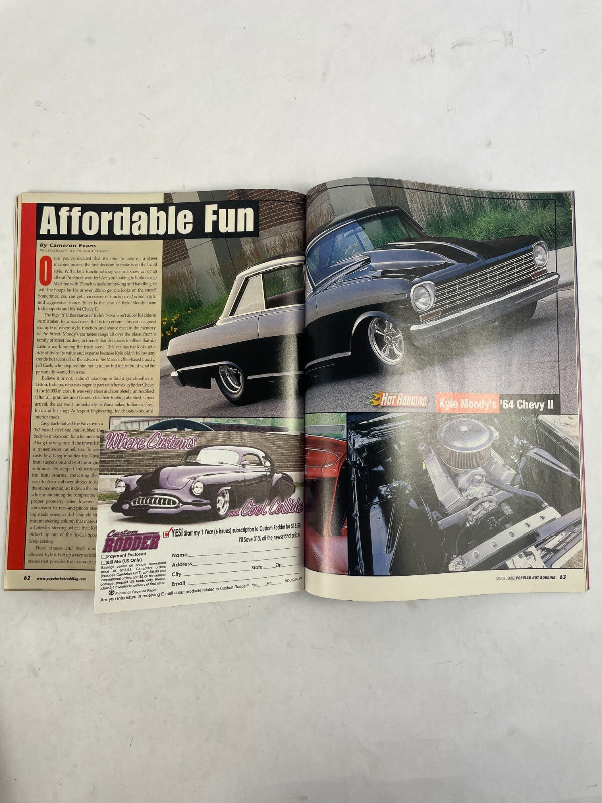 March 2004 Hot Rodding Magazine Inside the Latest Trend 50s and 60s Rides Lead