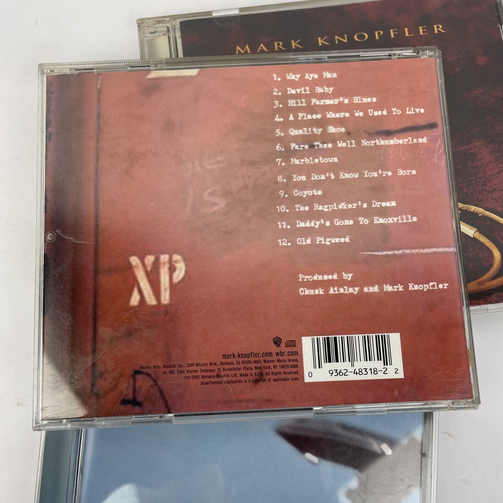 3 x Mark Knopfler Audio CD - Sailing to Philadelphia + Golden Heart + Ragpicker'