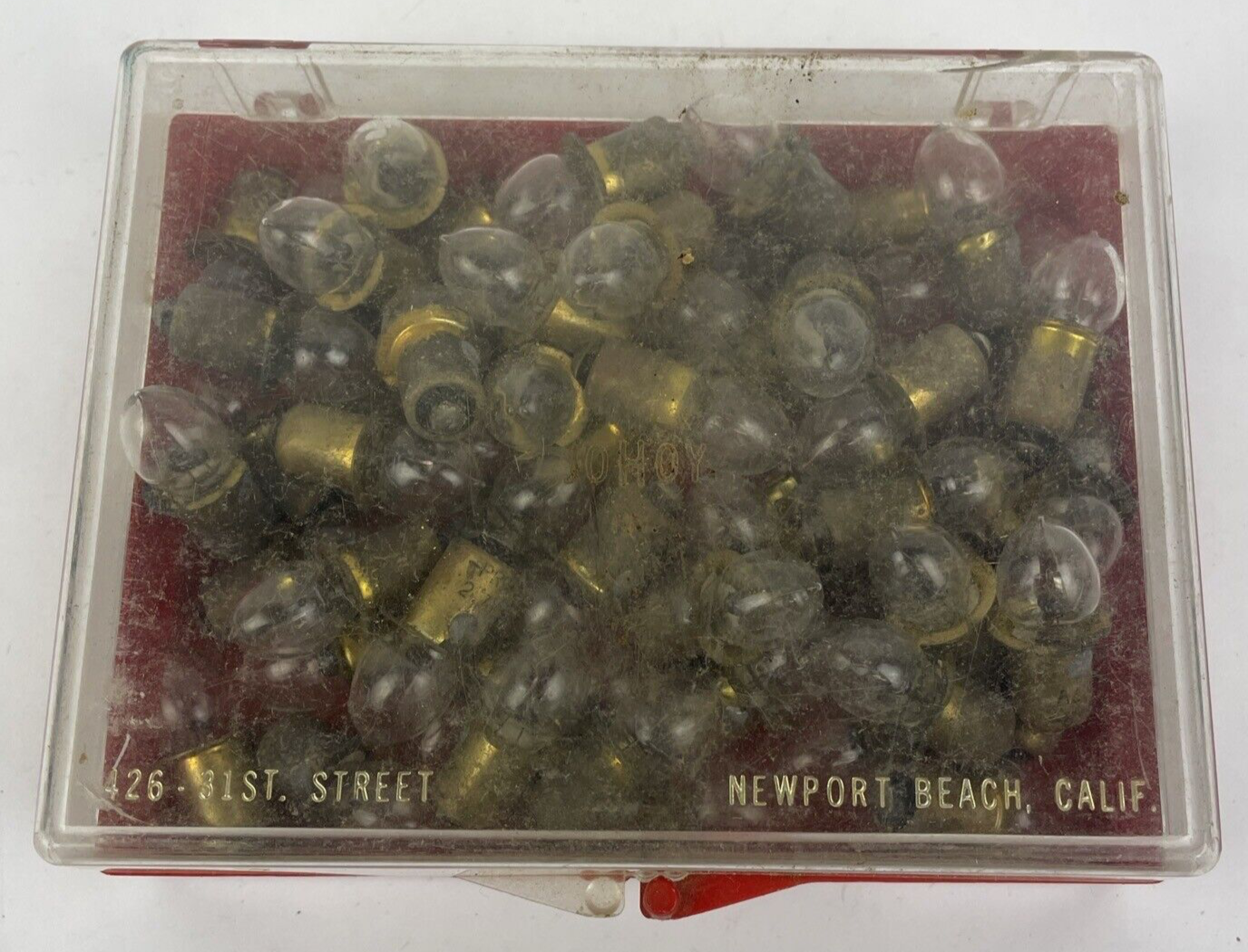 Vintage Incandescent Miniature Light Lamp Bulb Lot of 58 - Working