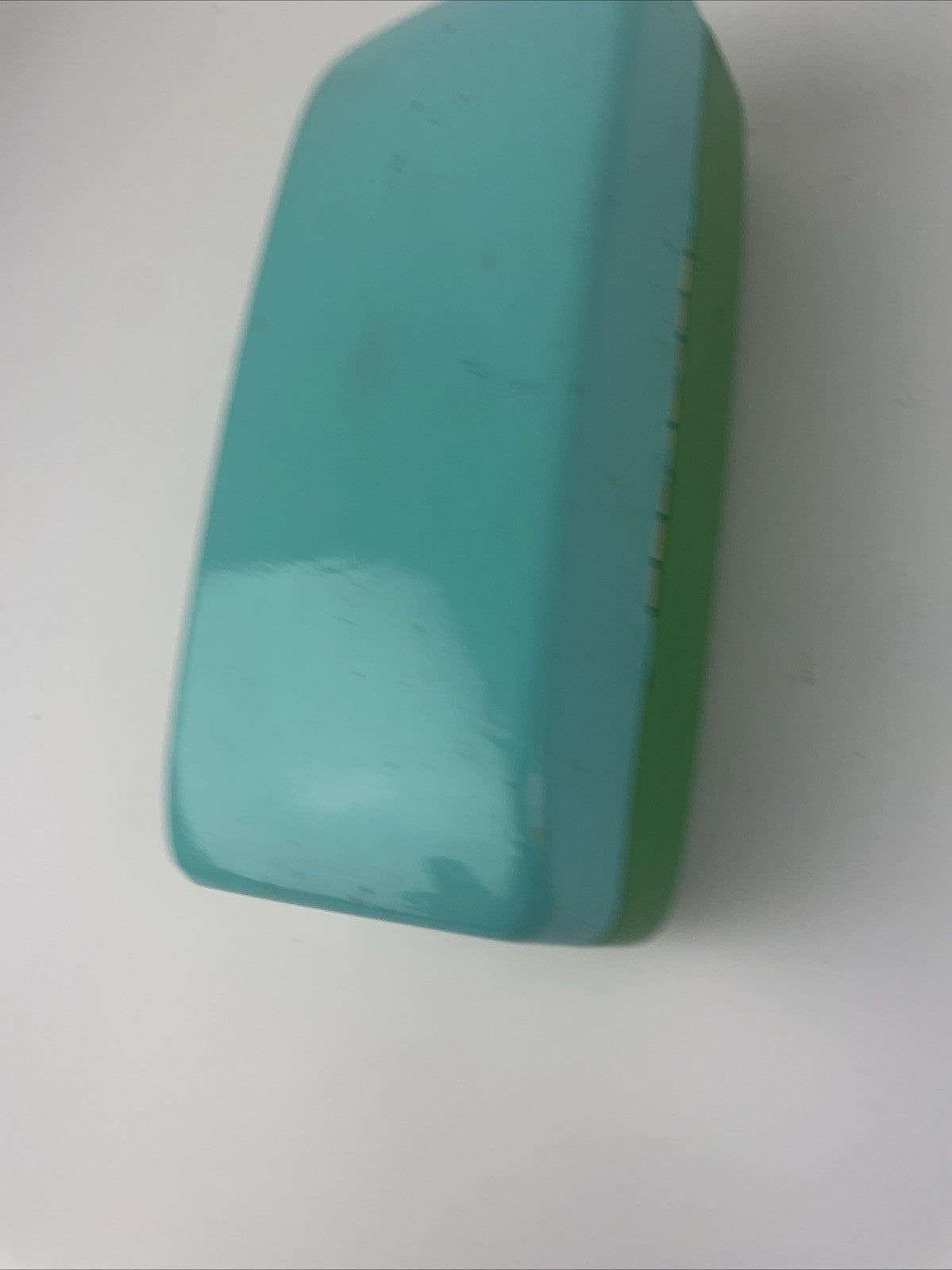 Kate Spade Glasses Sunglasses Case Blue Green Designer New York Hard Shell Felt