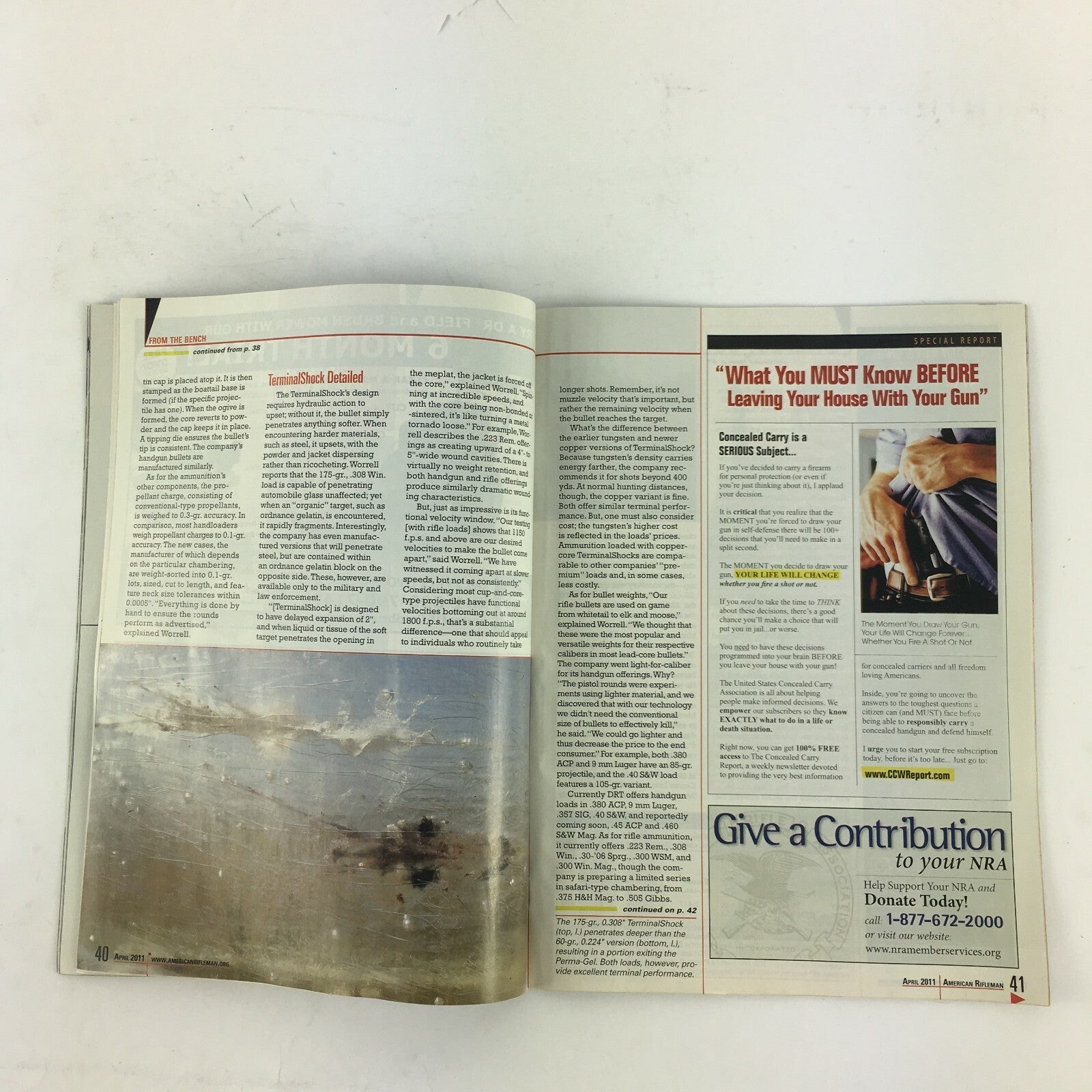April 2011 American Rifleman Magazine Top Picks The Greatest Pistol in the World