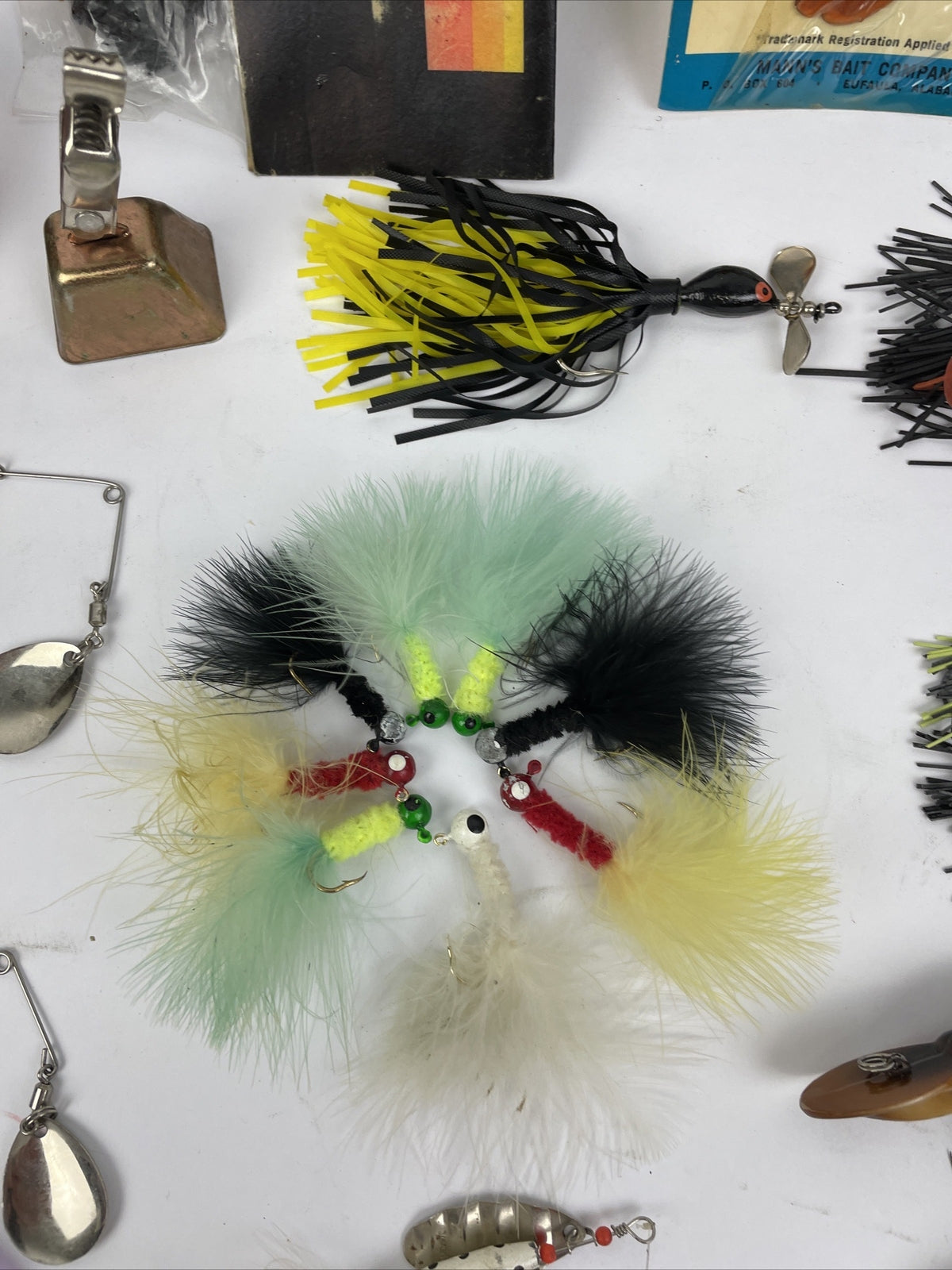 Fishing Lure Lot 50 + Pieces Weed Wing Frog Spinner Jitterbug USA JAPAN - LOOK