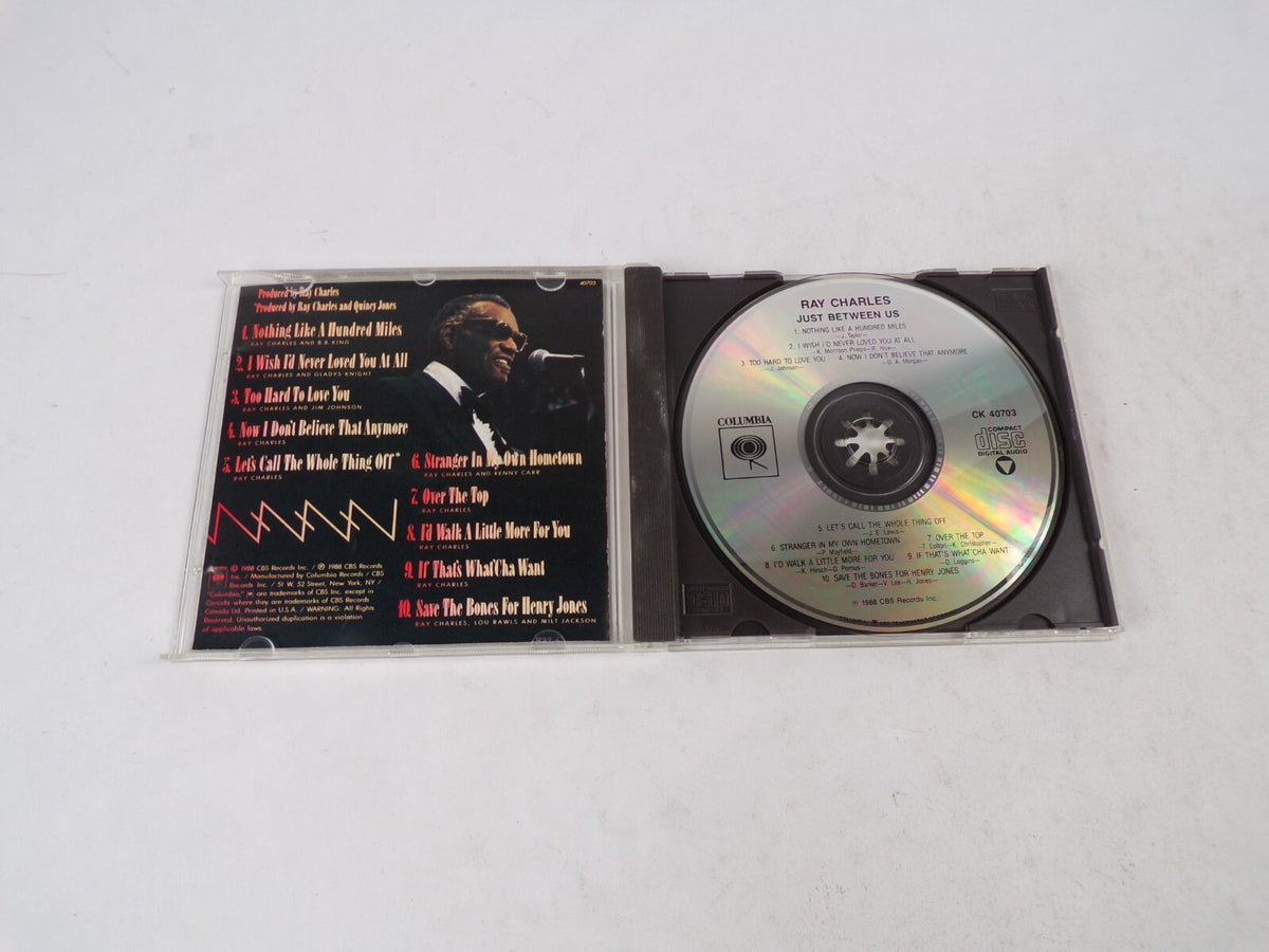 Ray Charles Just Between It's Nothing Like A Hundred Miles I Wish I'd NeverCD#34