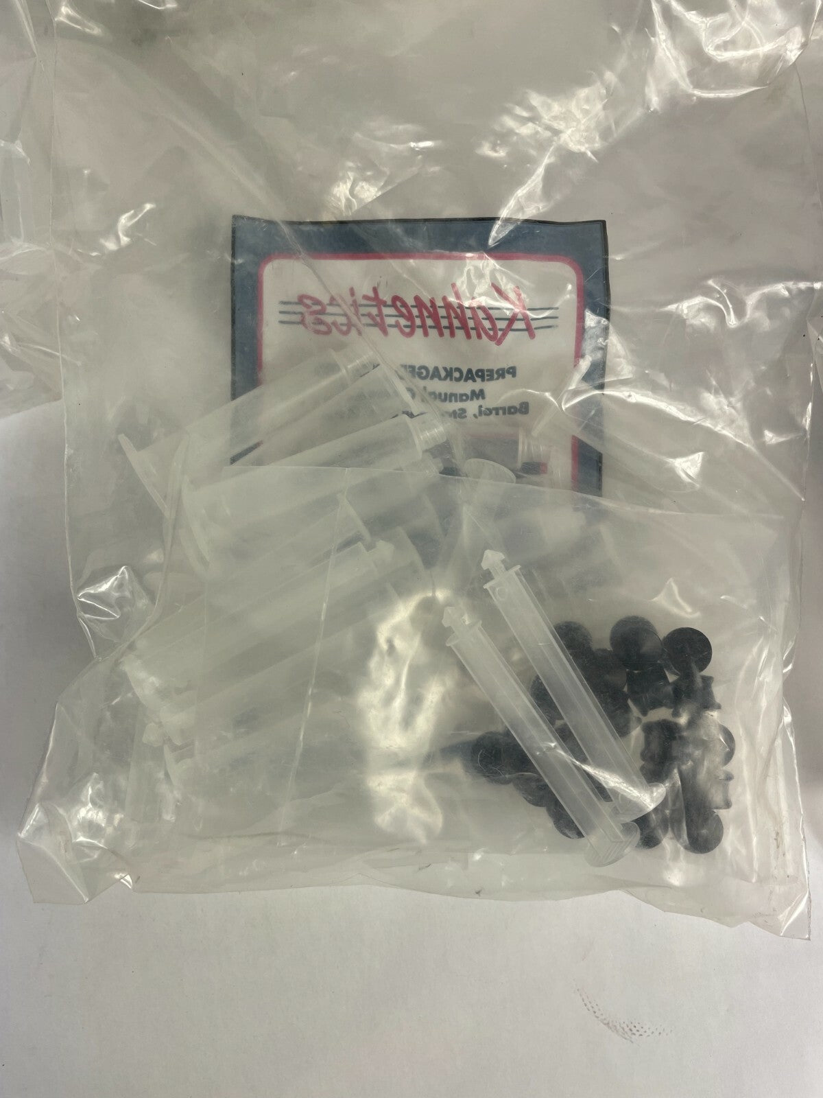Kahnetics Prepacked Syringes Manual Operated M5LL Luer Lok 5 Capacity Qty 100 