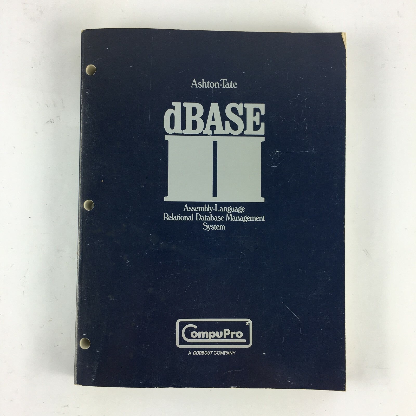 Ashton-Tate dBase Assembly-Language Relational Database Management System