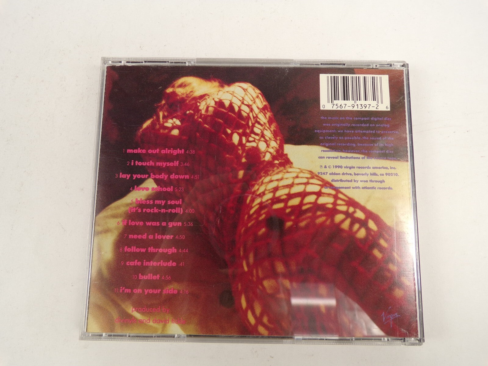 DiVinyls Make Out Alright I Touch Myself Love School Need A Lover CD#44