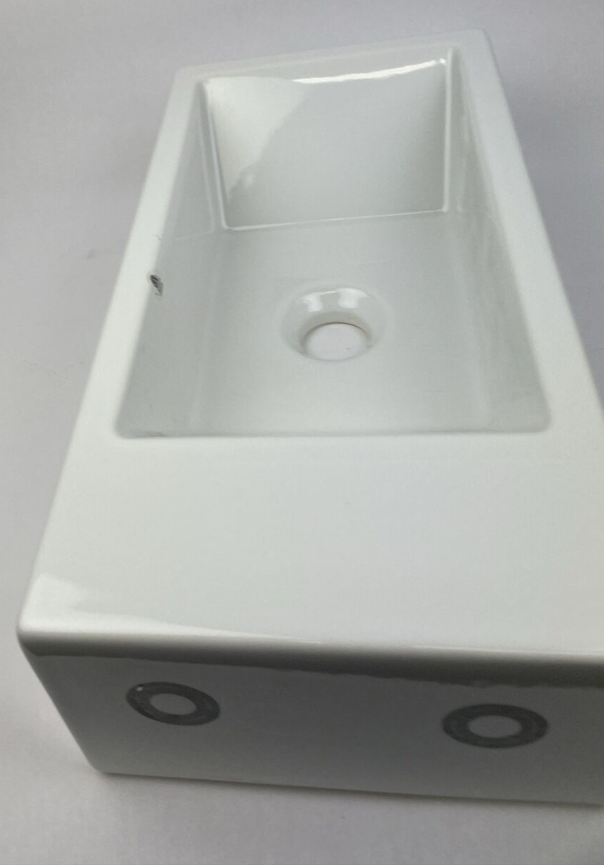 CATALANO Lavabo 50 Designer Wash Basin Art 25VE Glossy White - Made in ITALY