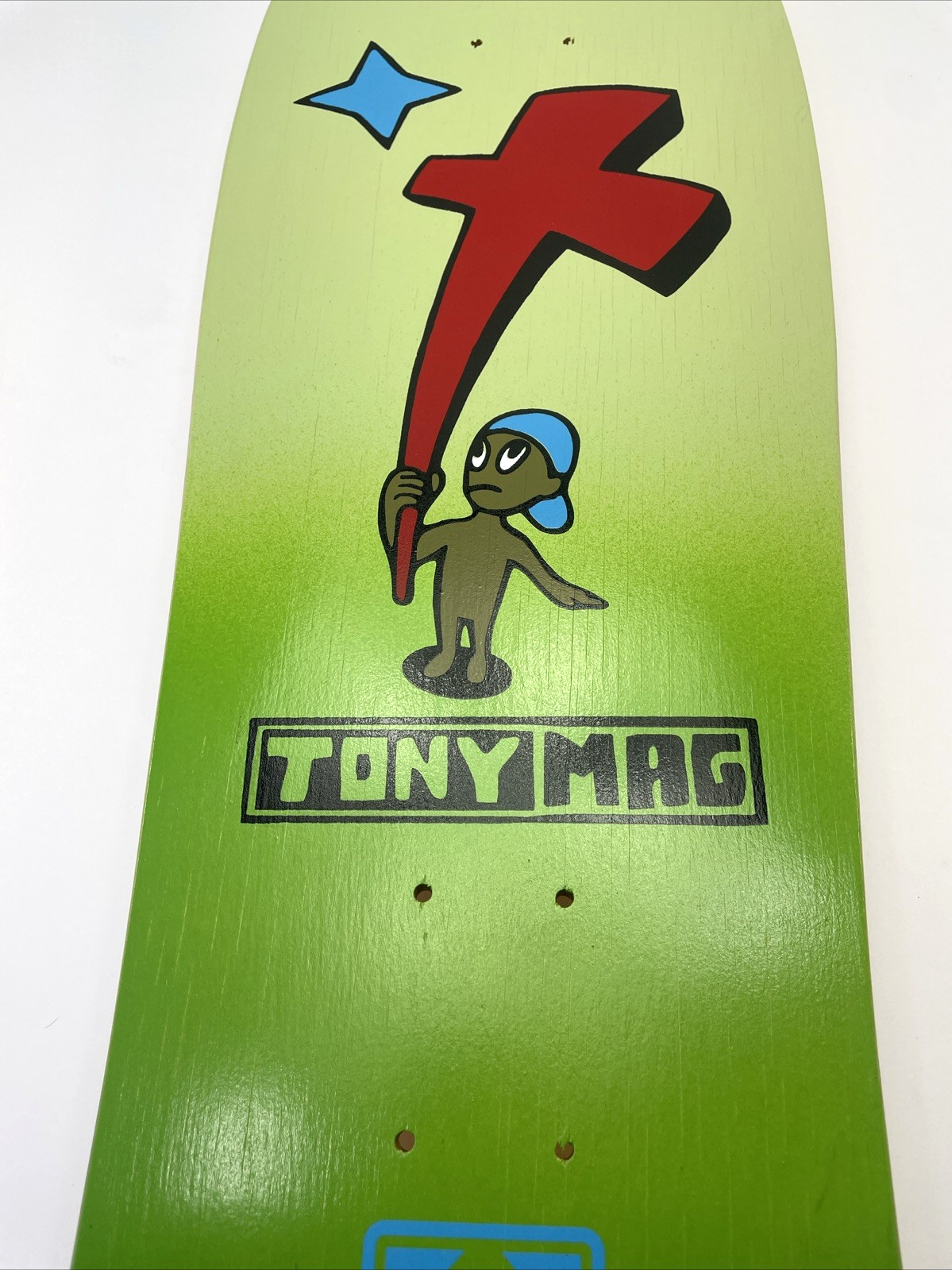 Tony Magnusson H Street Kid And Cross  Reissue 1980s Wood Hell Concave In Shrink
