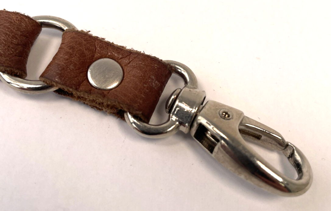 Cynthia H Designs Brown Leather Bracelet Dream Message Inspirational Jewelry NOS