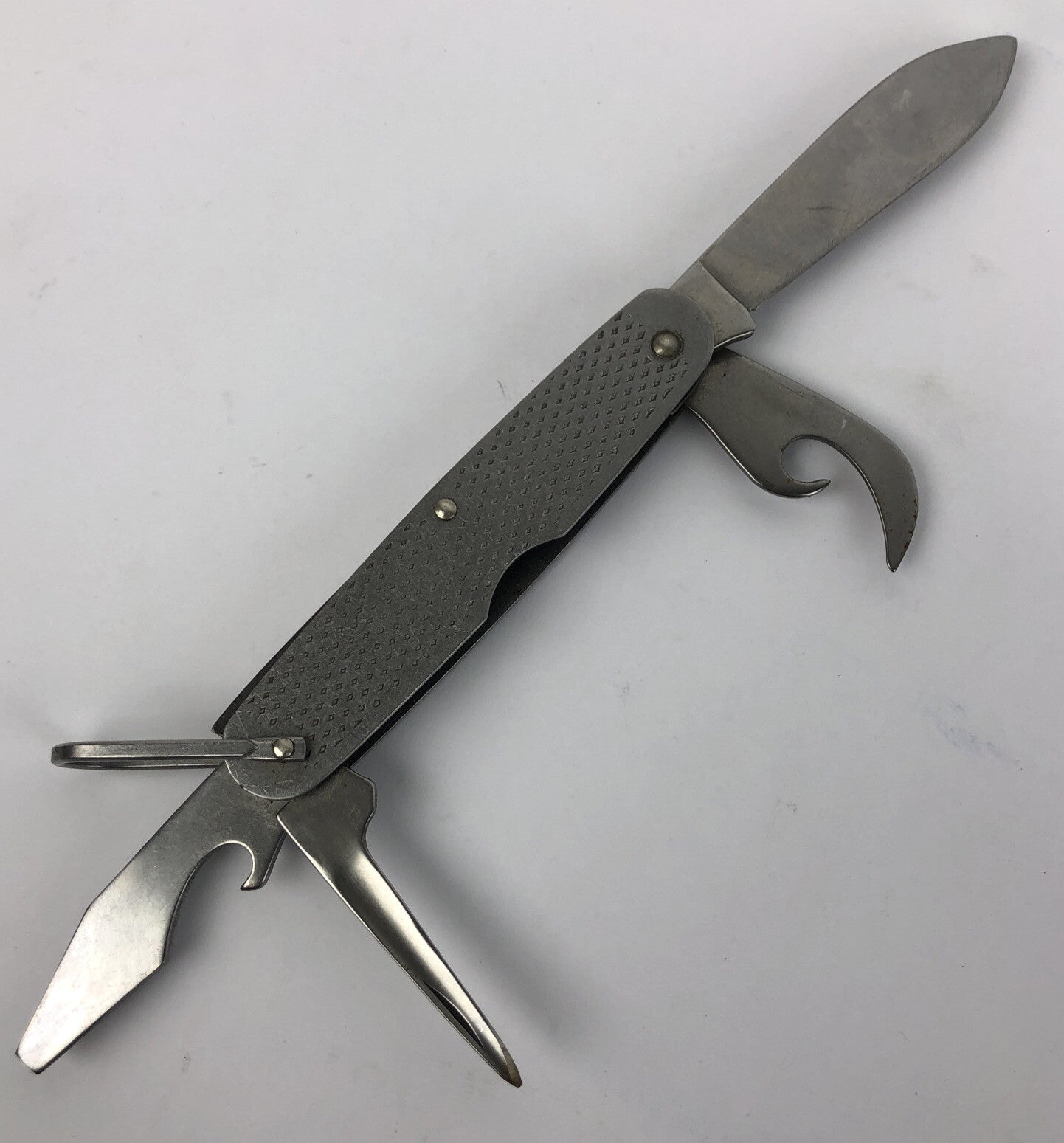Vintage 4 Blade CAMILLUS 1978 US Military Navy Survival Pocket Knife USA - VGC