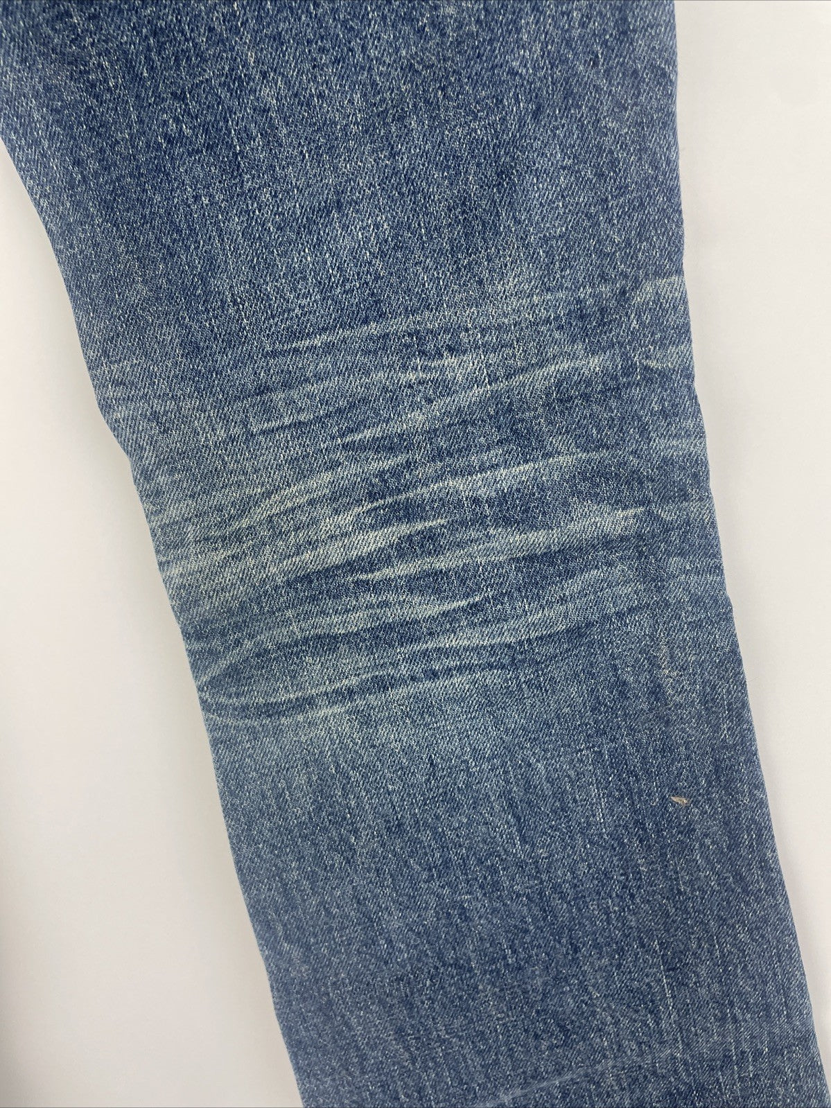 Paper Denim & Cloth 68900 Med Wash Women's Denim Jeans Sz 25 Y2K Distressed Worn