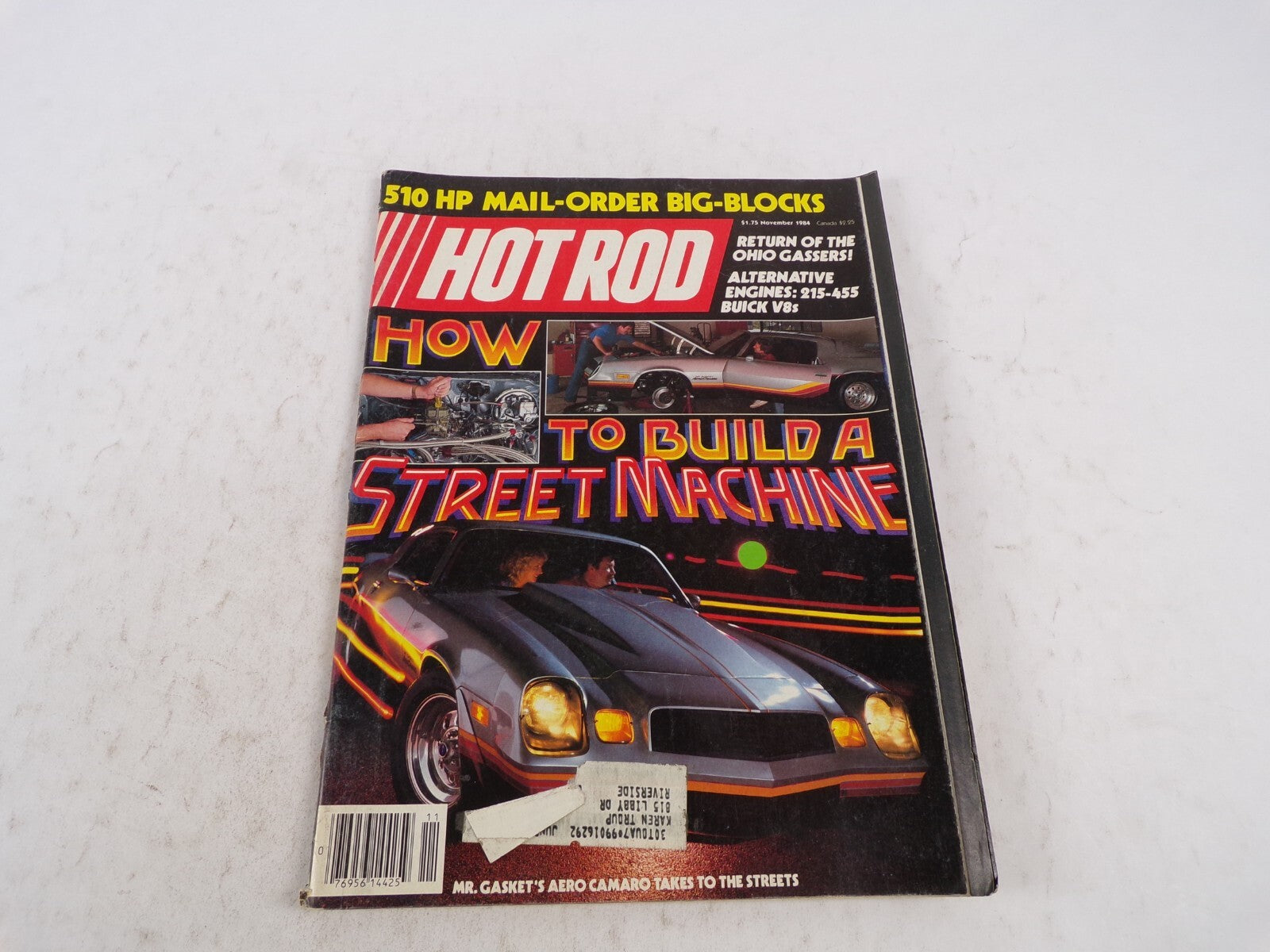 June 1986 Hot Rodding Magazine How To Build A Street Machine 510 HP Mail-Order