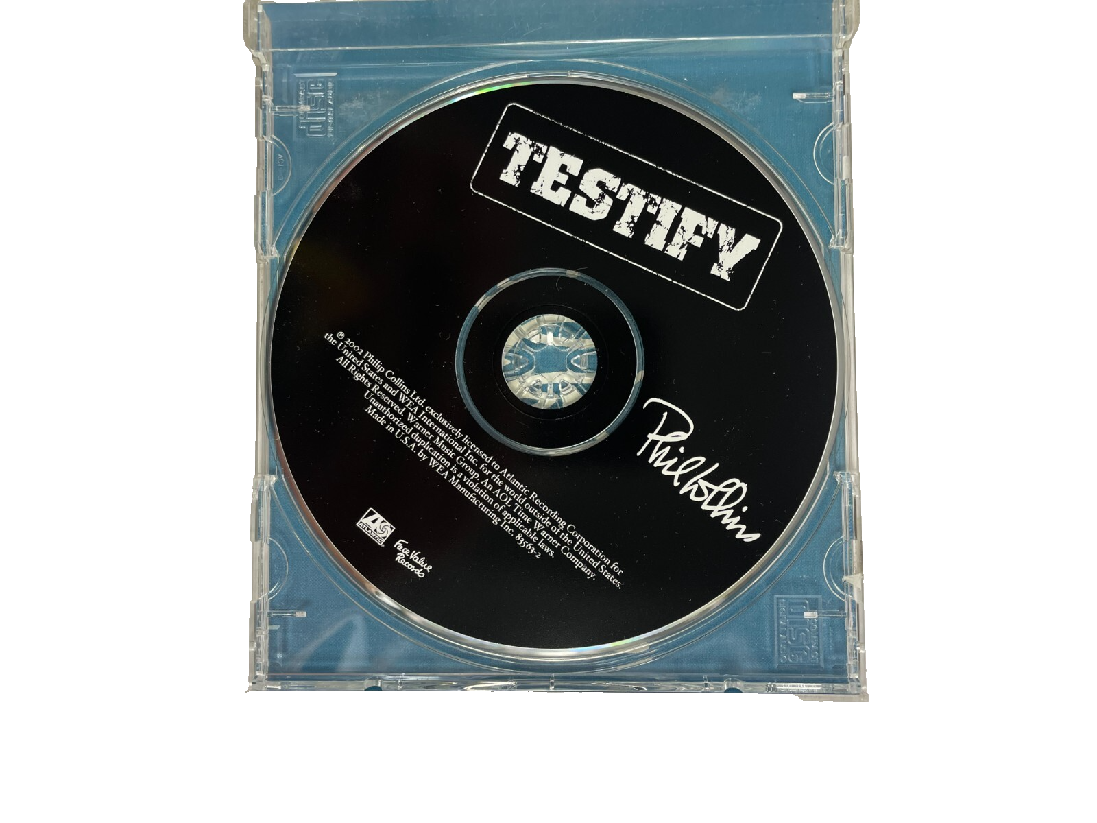 Phil Collins – Testify Don't Get Me Started This Love This Heart CD#33