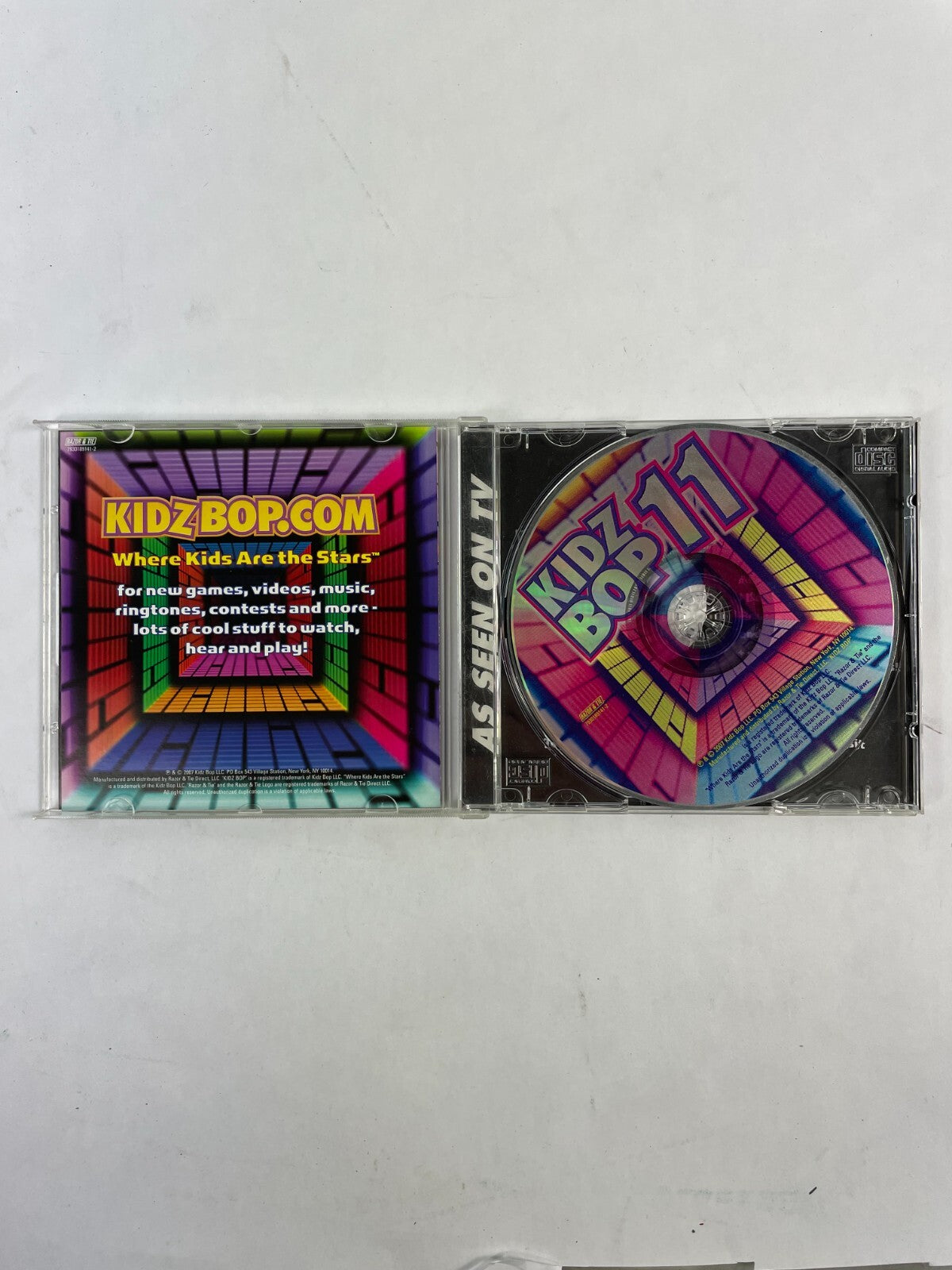 Kidz Bop 11 Walk Away My Love Crazy Over My Head Too Little Too Late Far CD#72