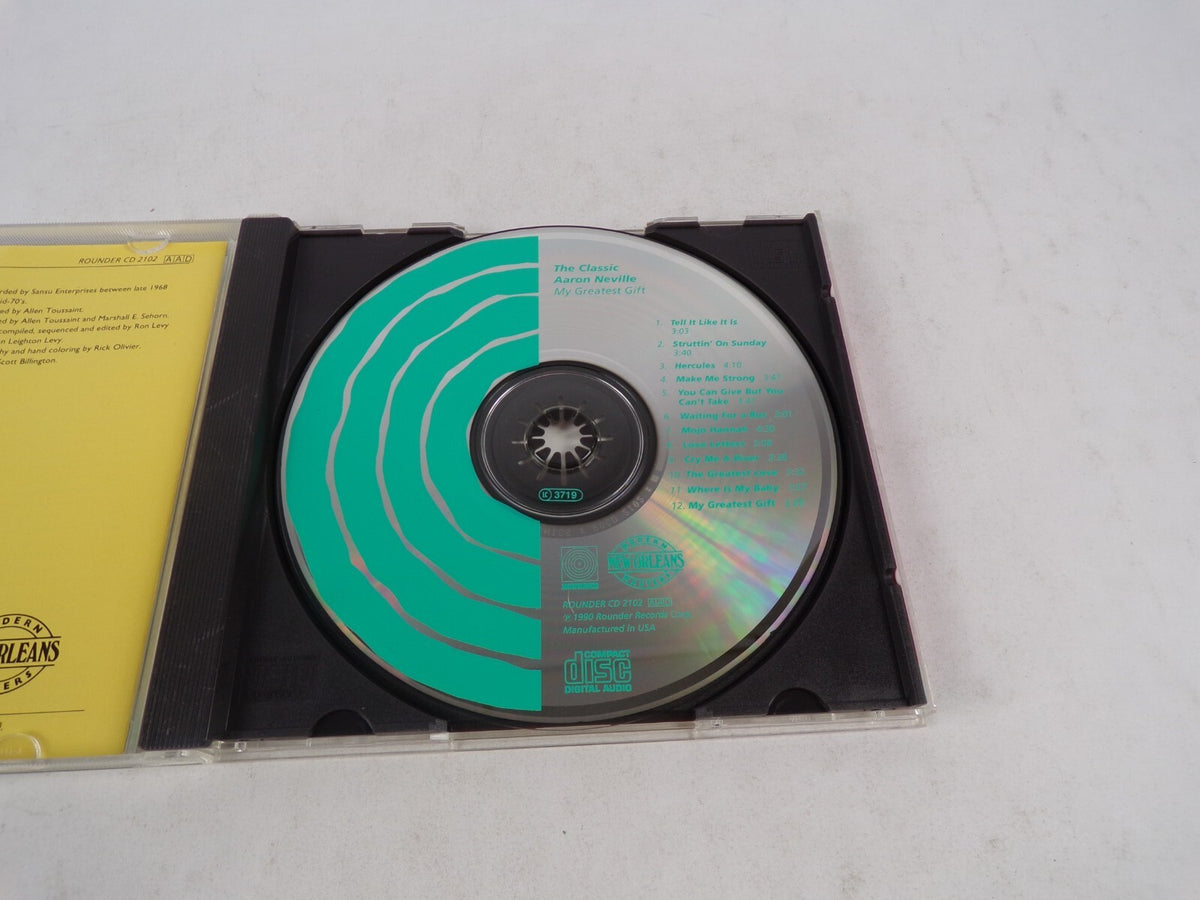 The Classic Aaron Neville My Greatest Gift Tell It Like It Is Struttin On CD#22