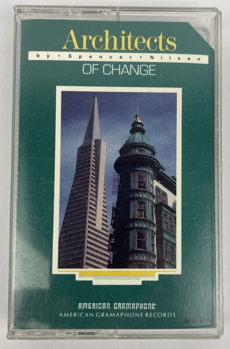 Architects Of Change Audio Cassette Tape by Spencer Nilson 1989 AGR Promo Copy