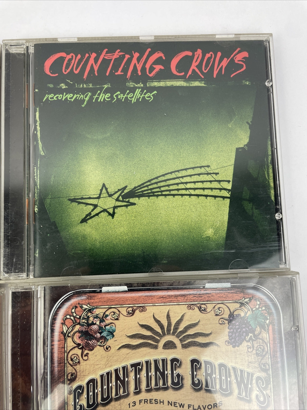4 x COUNTING CROWS Audio CD LOT - Hard Candy - August & Everything After - SN&SM