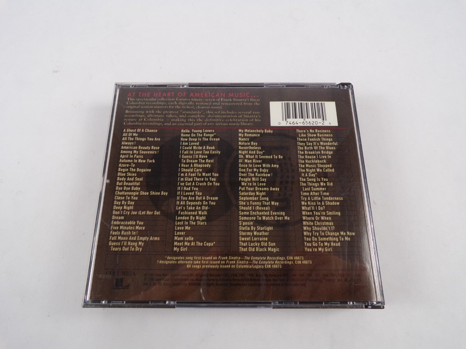 The Best Of Columbia Years A Ghost Of A Chance All Of Me All The Things You CD#2
