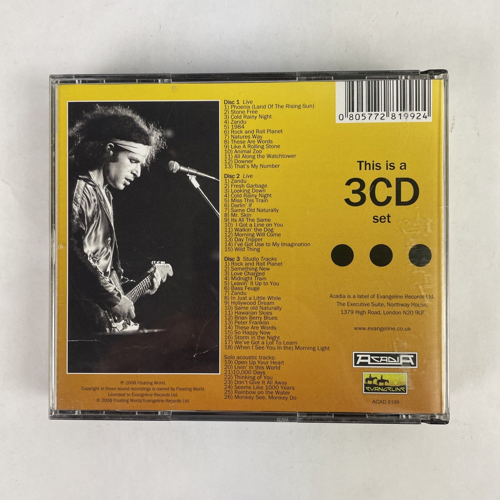 Spirit - Rock and Roll Planet: 1977-1979  3 CD Set  #20