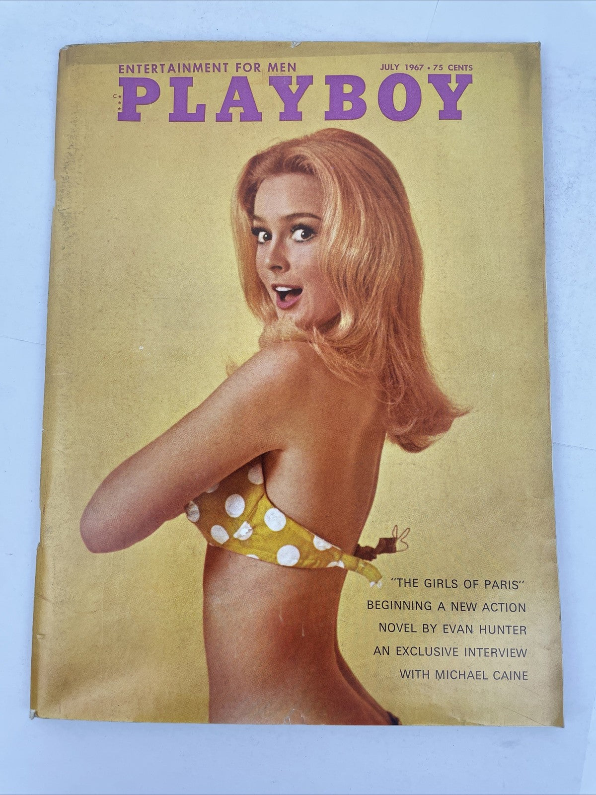 Playboy Magazine July 1967 w Centerfold & Inserts Heather Ryan Playmate CNTRFLD