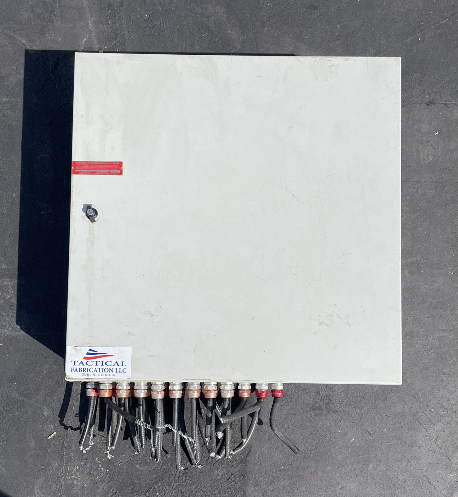 HAWA ENCLOSURE ELECTRIC CONTROL PANEL SWITCH CABINET E90604 TYPE 1 & 12