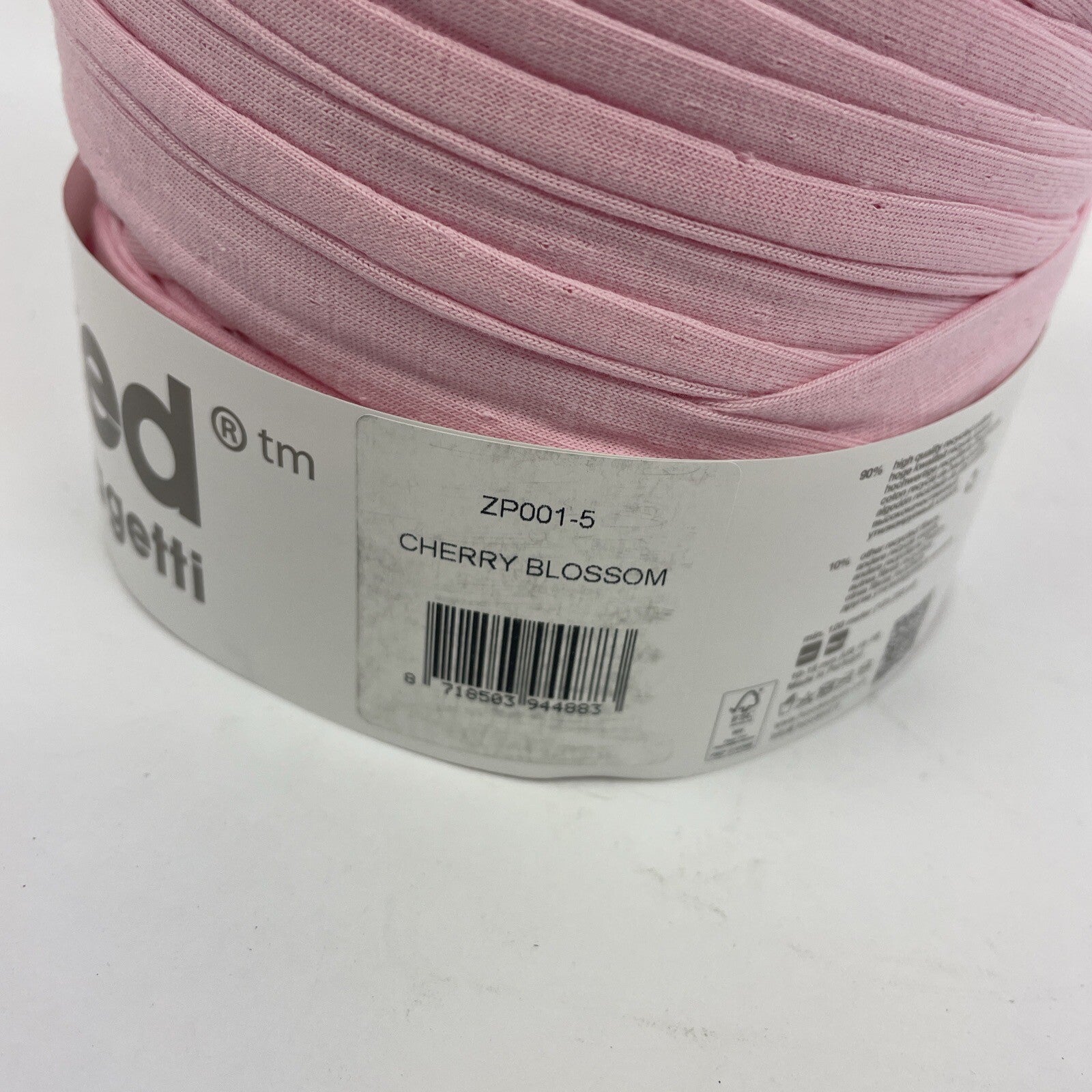 Hooked Zpagetti Cherry Blossem Medium Blue Shades Cotton Yarn Arts & Crafts New