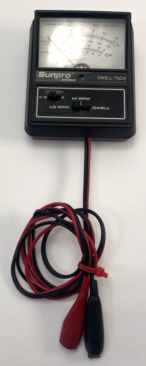 Sunpro CP7603 Dwell / Tach Diagnostic Meter by Actron
