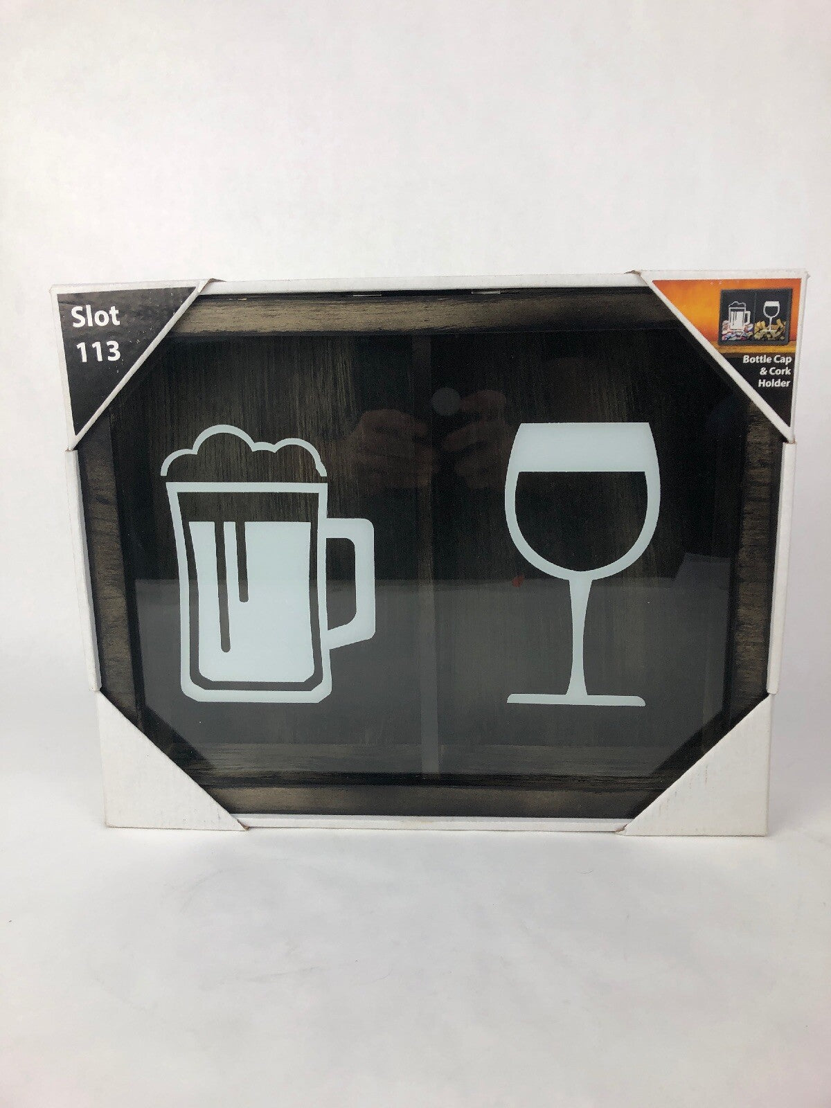 New BOTTLE CAP & CORK HOLDER~Wall Decor CHEERS Man Cave She Shed