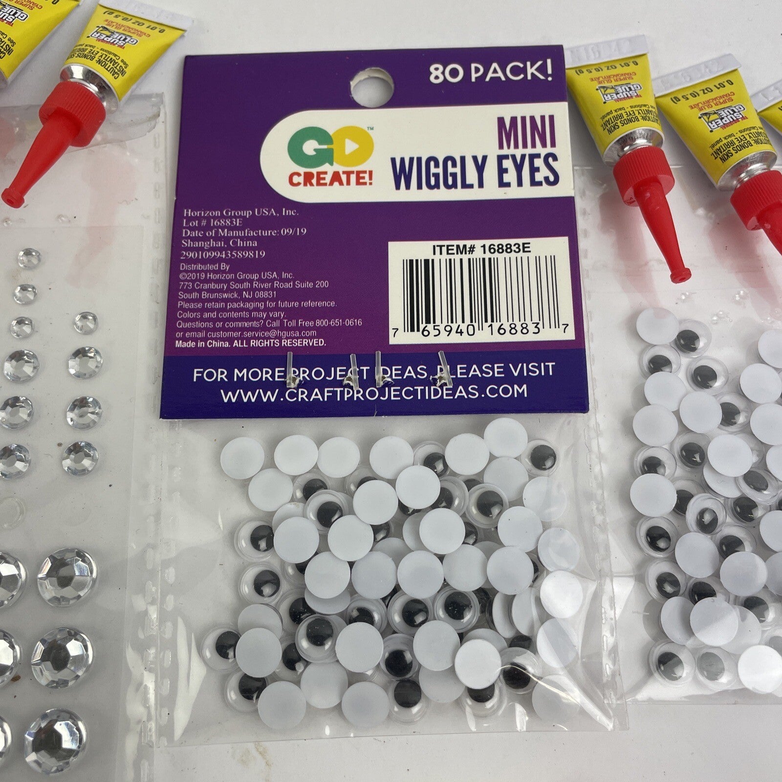 Fishing Lure Craft Kit Fish Eyes 3D Holographic Lure Eyes Fly Tying Jigs Crafts