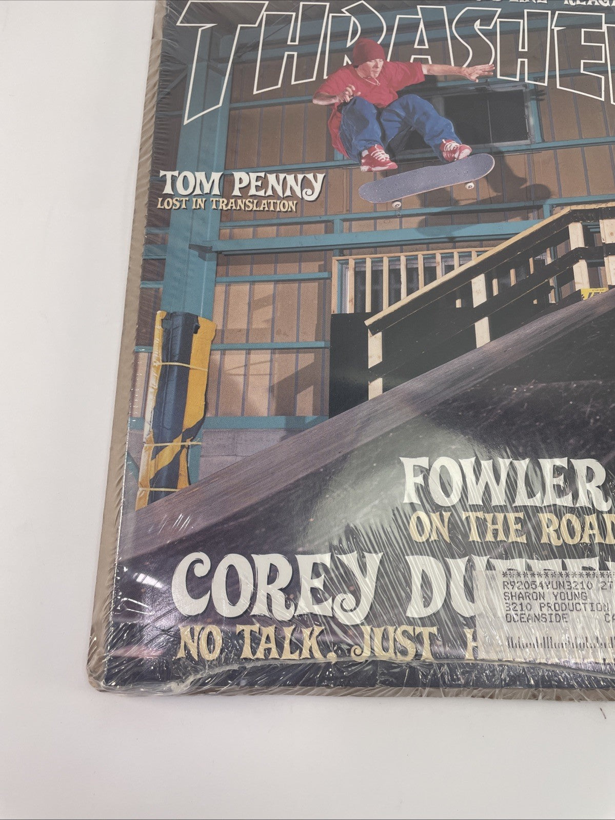 Thrasher Skateboard Magazine August 2002 Tom Penny Cover - Talib Kweli