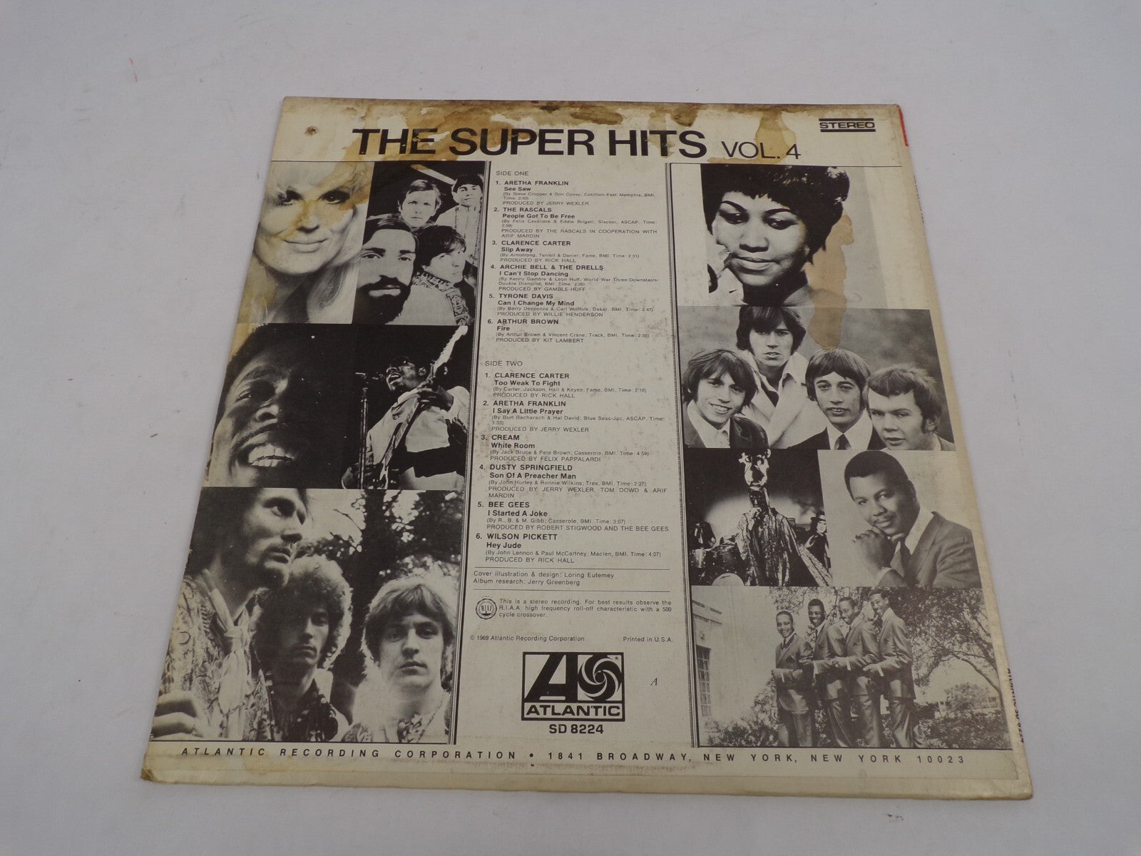 The Super Hits Vol.4 Aretha Franklin See Saw The Rascals People Got To be Free