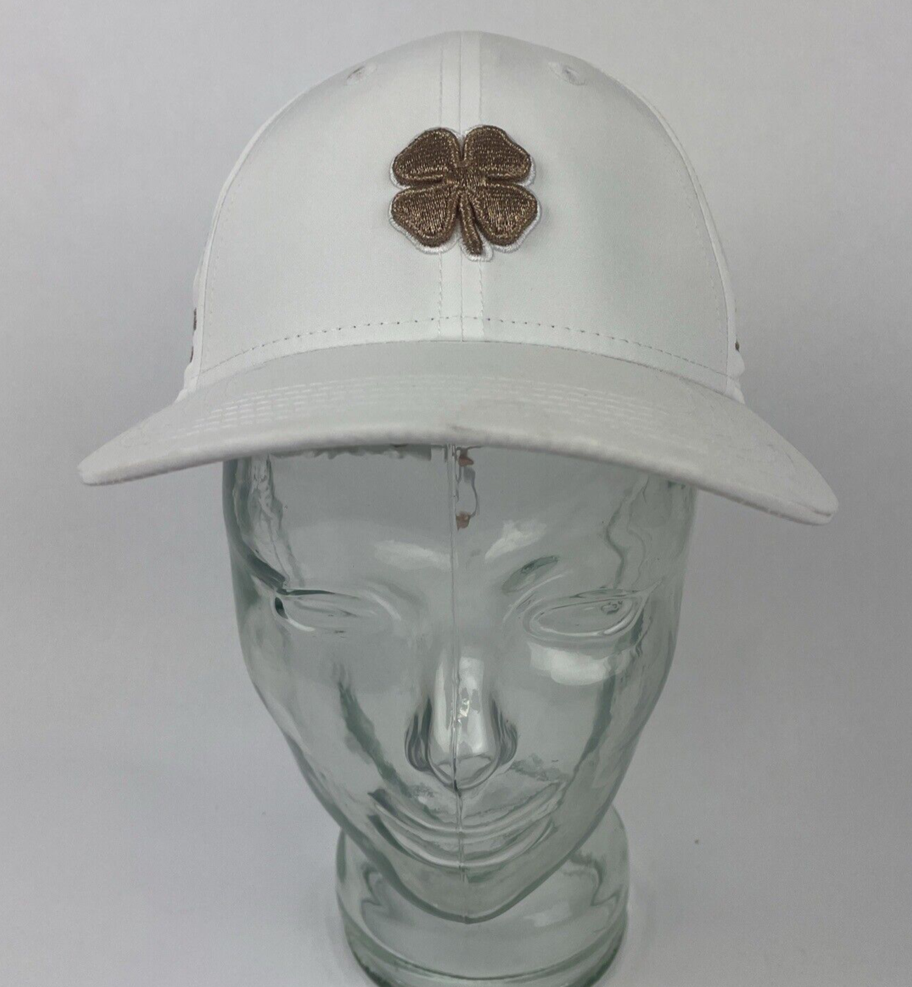 Black Clover PNB Paribus OPEN Live Lucky Womens Adjustable White Golf Hat RARE