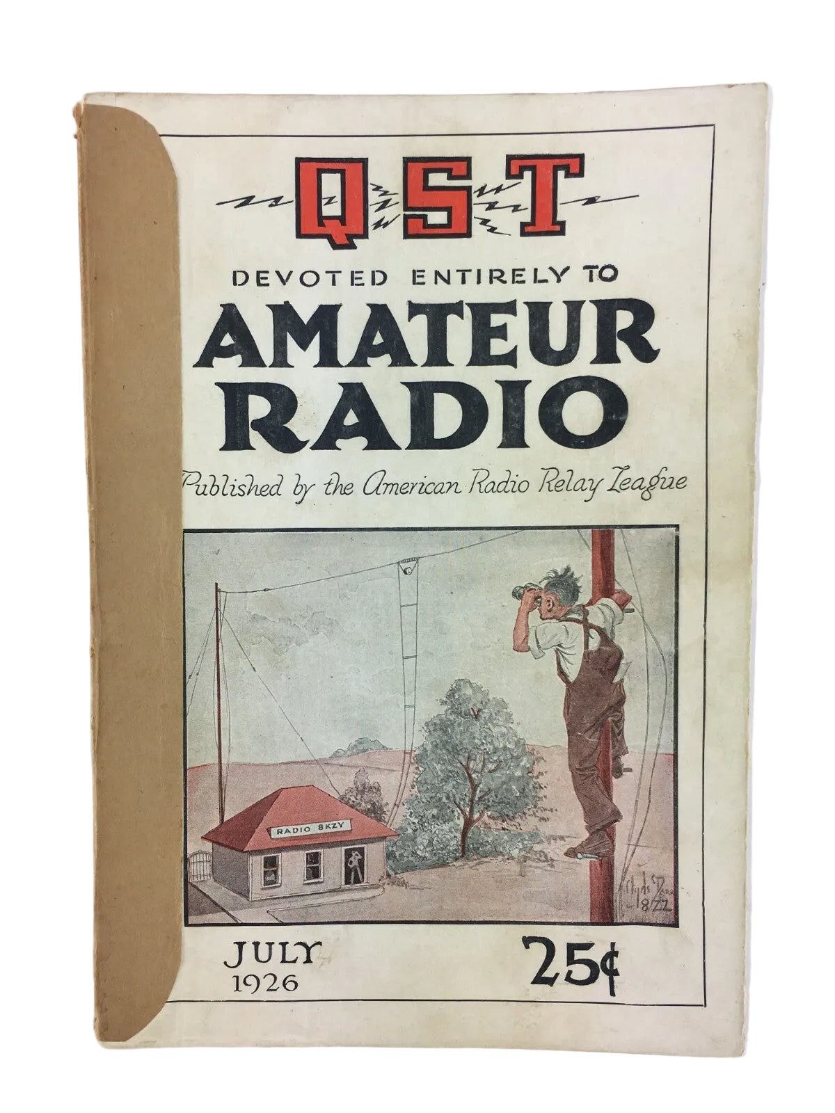 July 1926 QST devoted entirely to Amateur Radio Magazine 
