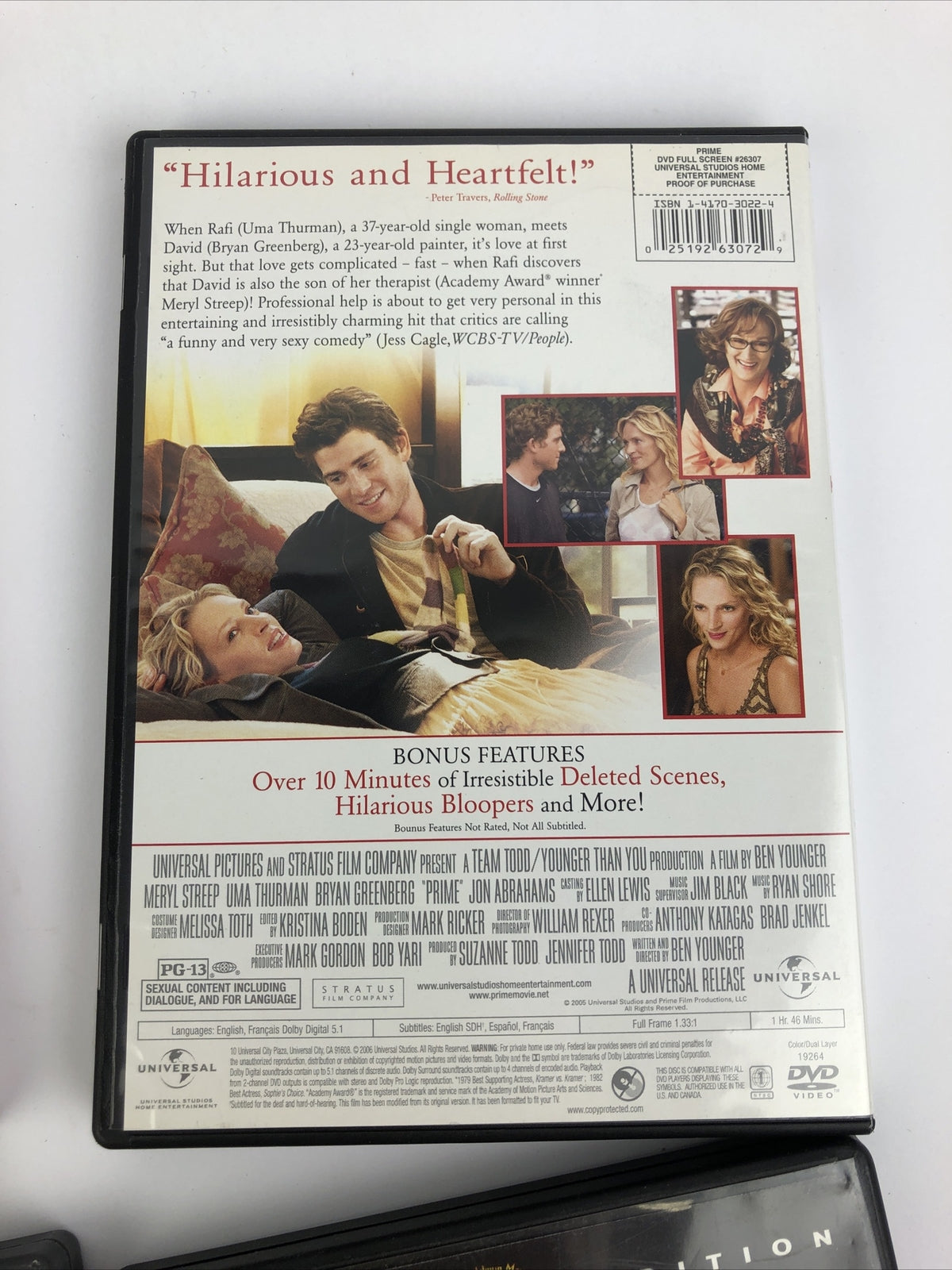 Lot Of 4 Romantic Comedy Movies On DVD Rom-Com - No Reservations - Prime - 