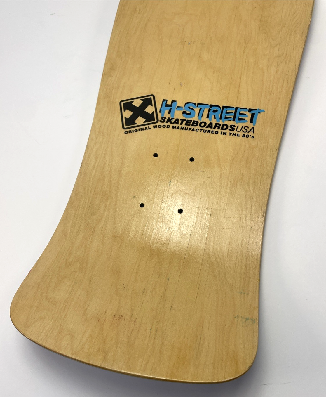 Tony Magnusson H Street Kid And Cross Reissue 1980s Wood Hell Concave Blue Fade