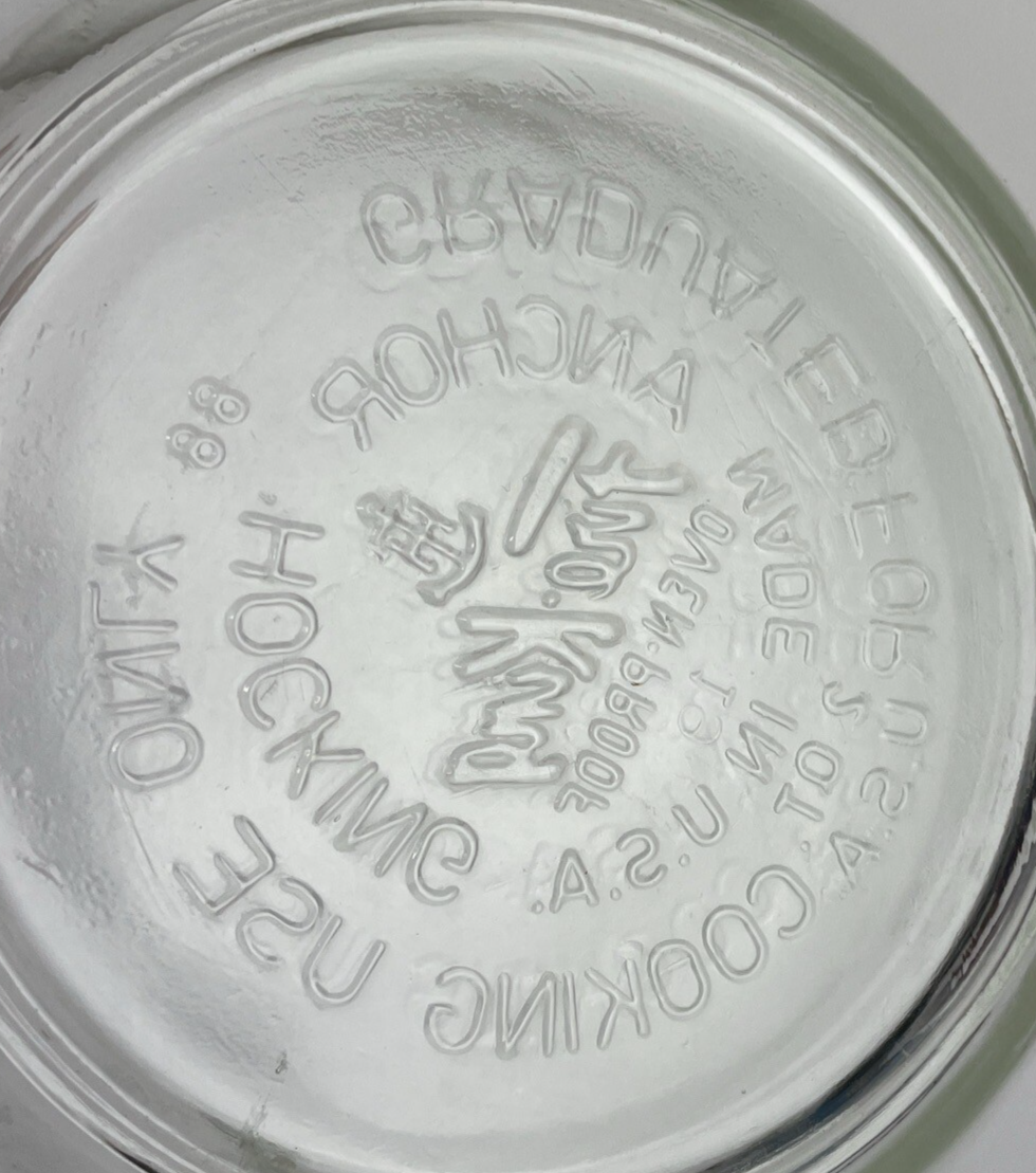 Vintage Fire King Anchor Hocking 8 cup/2 qt./2L Measuring Cup - Microwave Safe