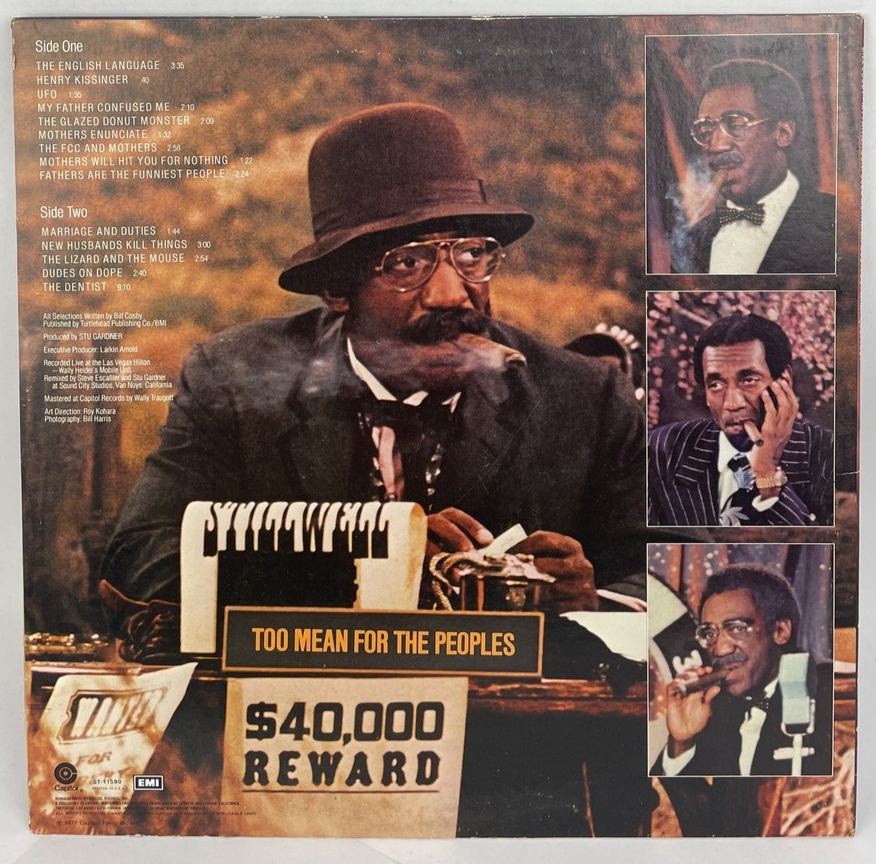 Bill Cosby - My Father Confused Me.. What Must I Do? Lp ST11590 Vinyl 1977 US