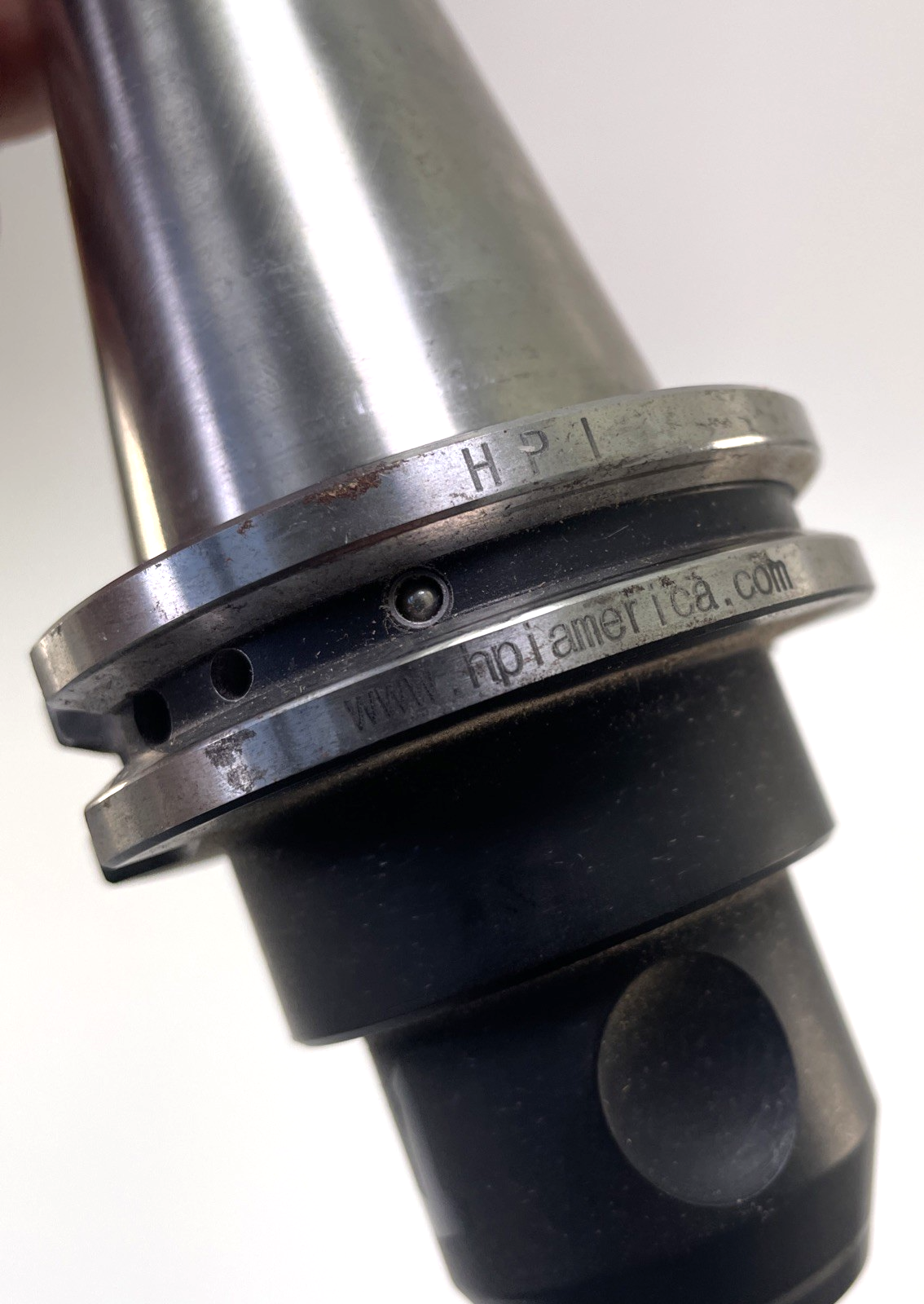 HPI America CAT40 HEM 1/2" - 65 CNC Collet Chuck Tool Holder w USST Pull Stud