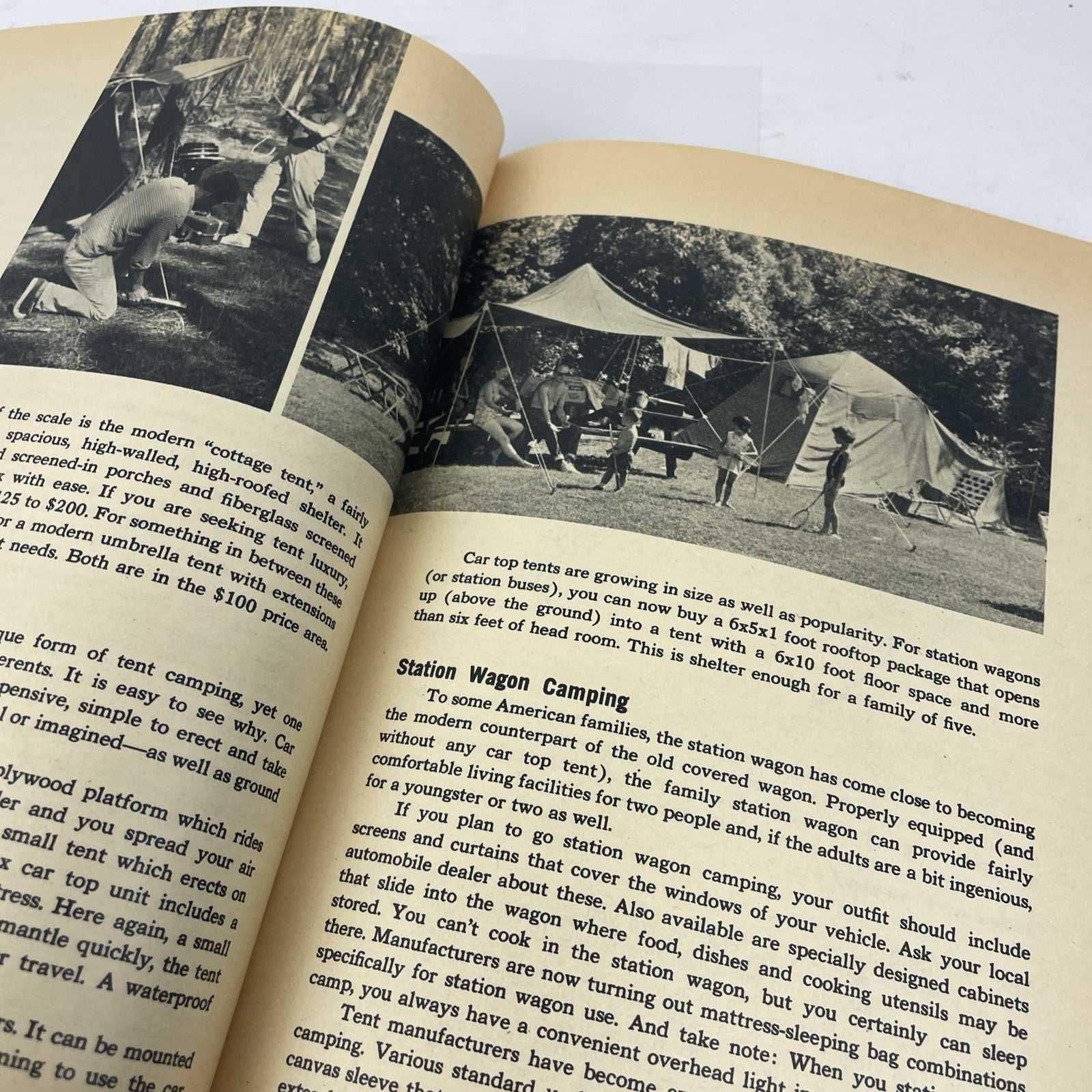 MACO Outdoor Living Series Camping Guidebook 1960s w High Sierra Brochures LOOK