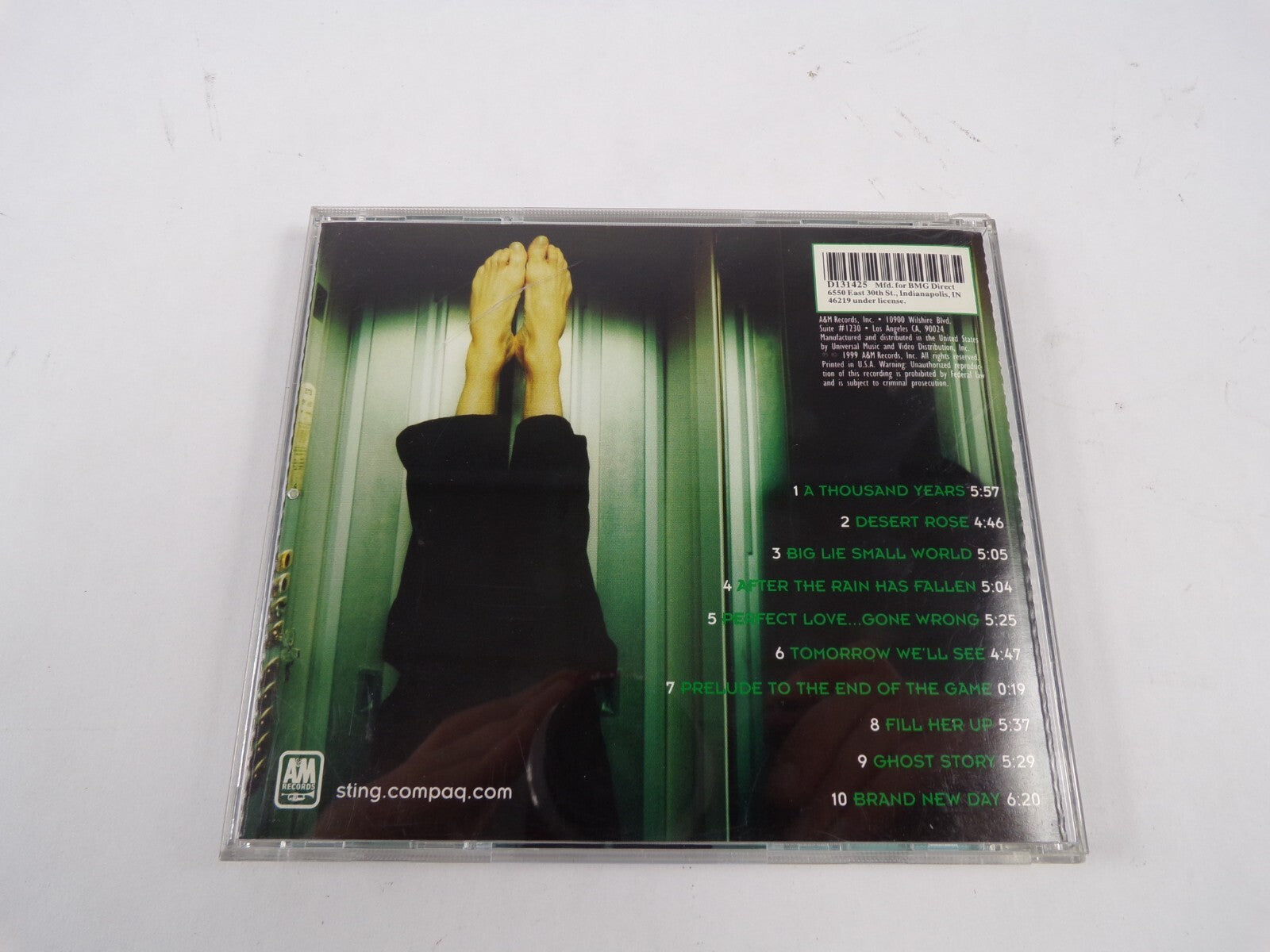 Sting Brand New Day Desert Rose Big Lie Small World Fill Her Up CD#47