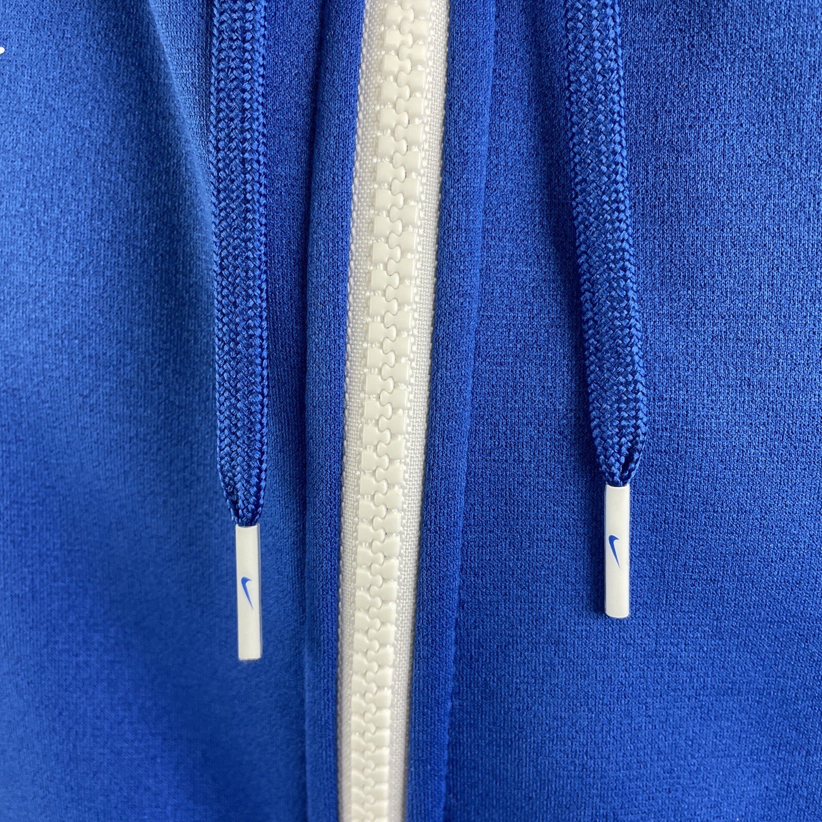 Nike Therma Fit On-Field Hoodie Mens Large Royal Blue White Full Zip TEAM USA