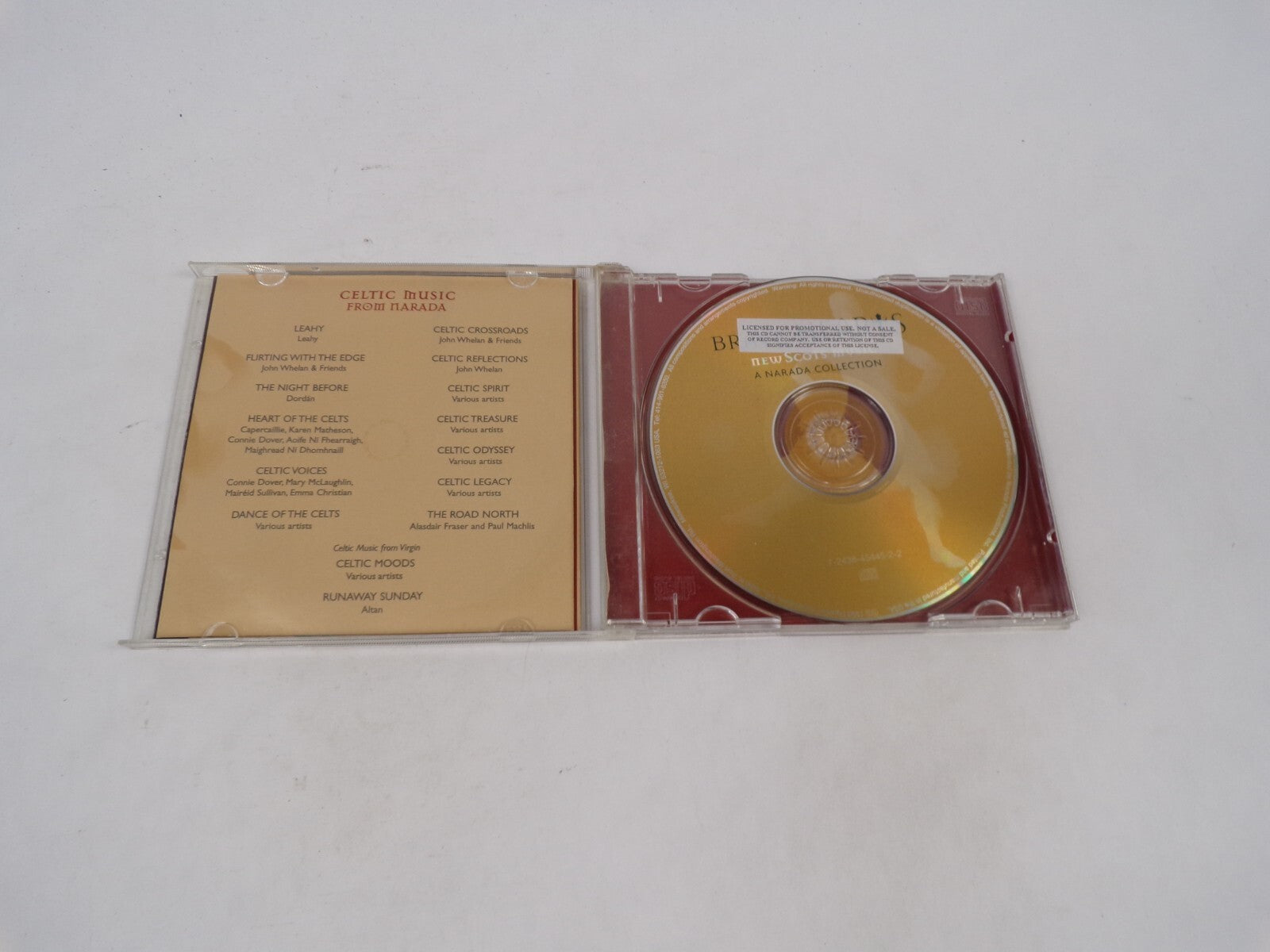 Brave Hearts New Scots Music A Narada CollectionLeaity Capercaillie Blair CD#71