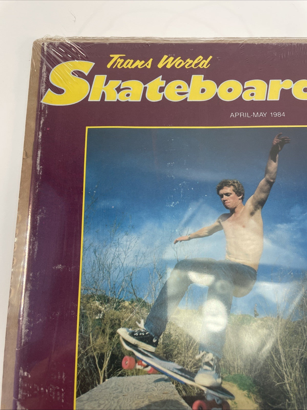 Vintage Transworld Skateboarding Magazine April - May 1984 ( TransWorld ) VGC