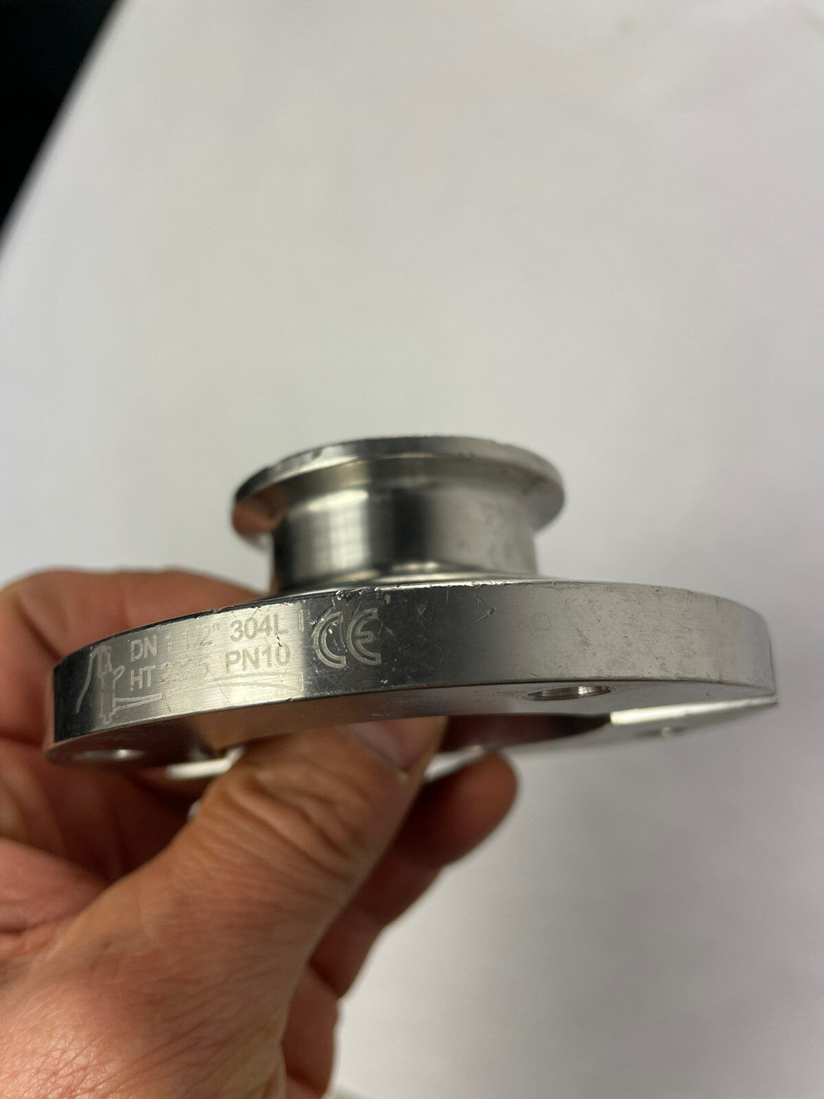 Stainless Steel Flange DN 1 1/2" 1.5" 150 Raised Face 304L HT 2225 PN10